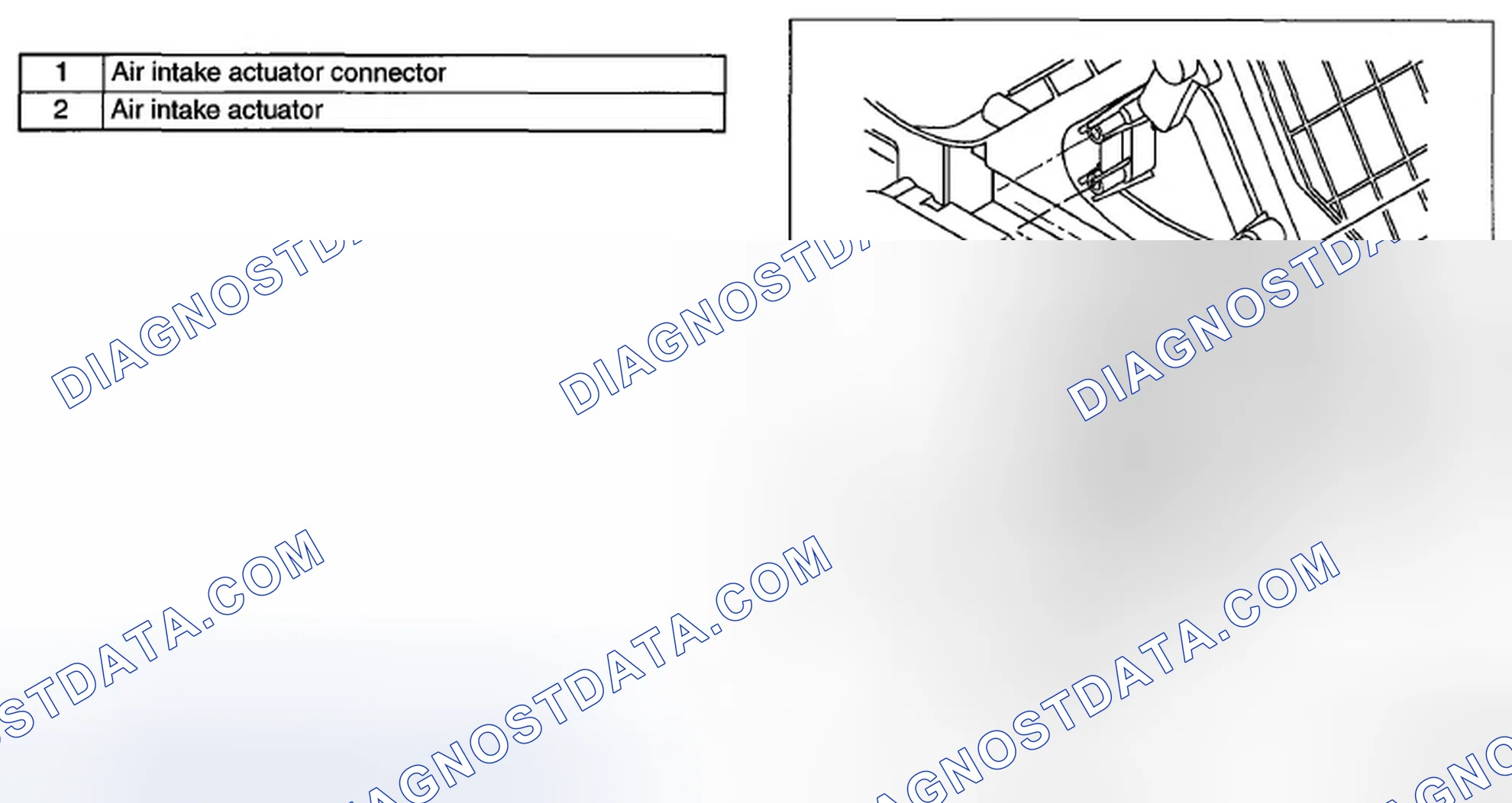 Scheme 12: AIR INTAKE ACTUATOR REMOVAL/INSTALLATION [FULL-AUTO AIR CONDITIONER]