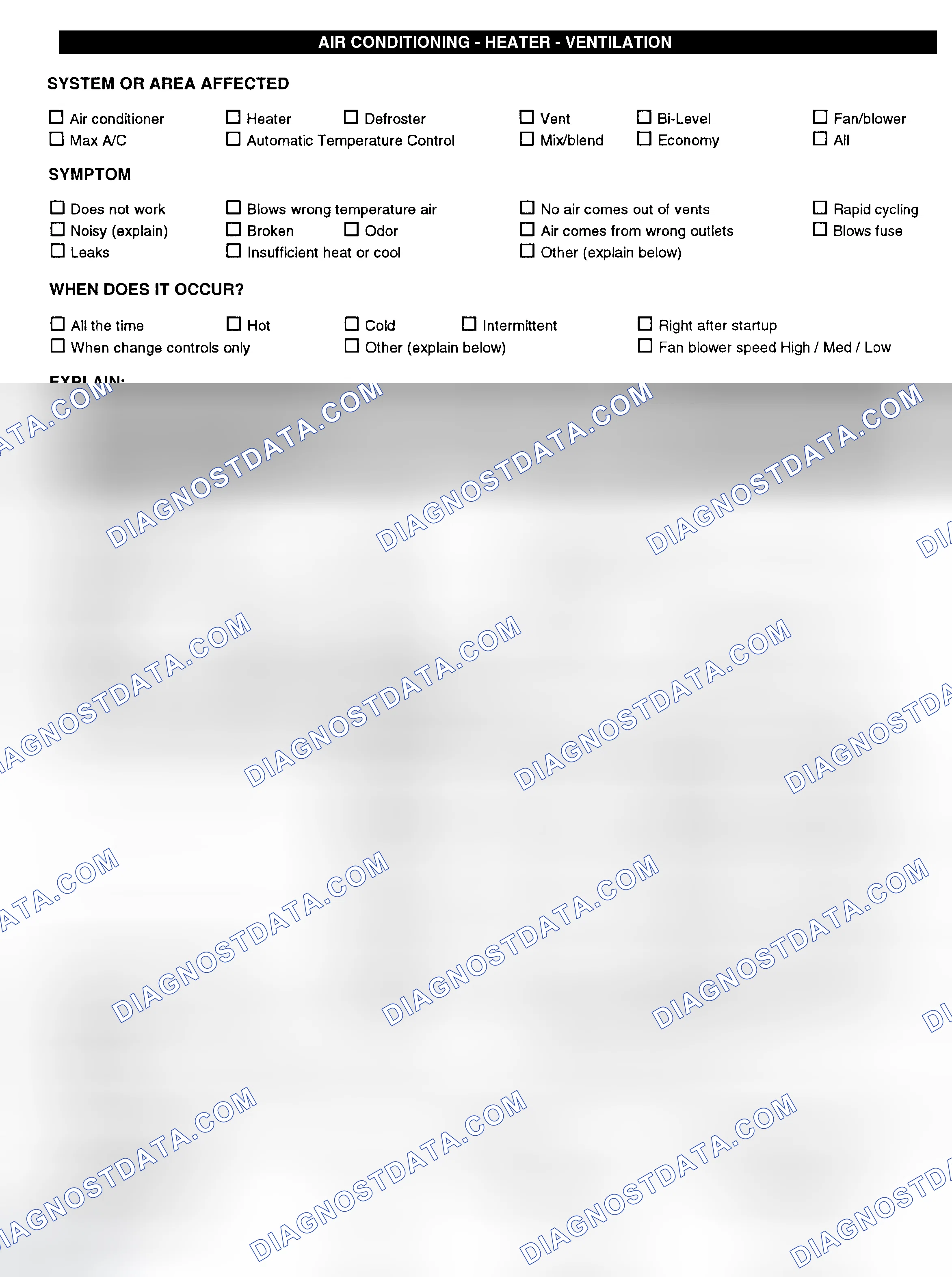 Scheme 4: Symptom Check List - Page 3