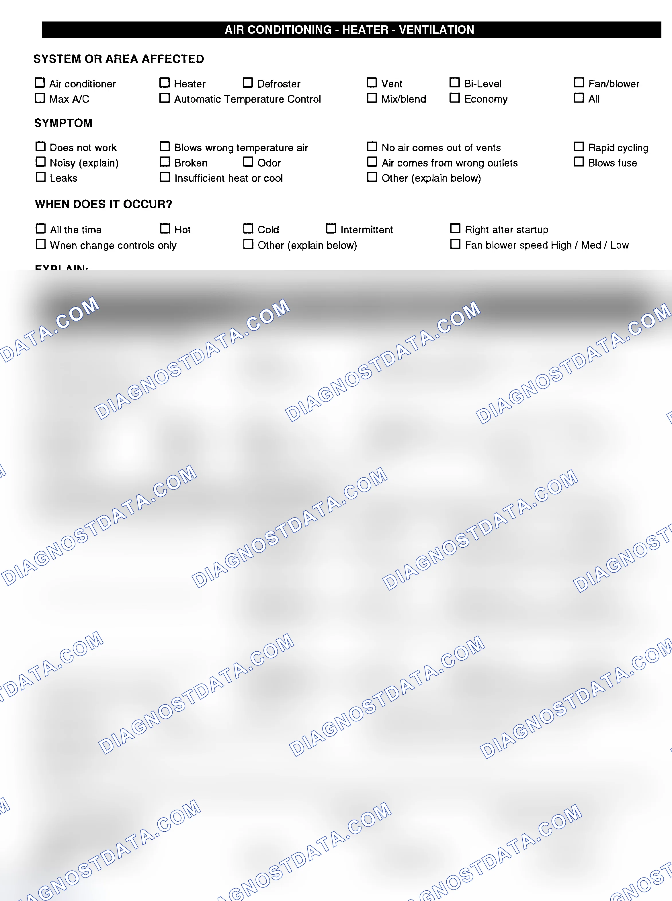 Scheme 4: Symptom Check List - Page 3