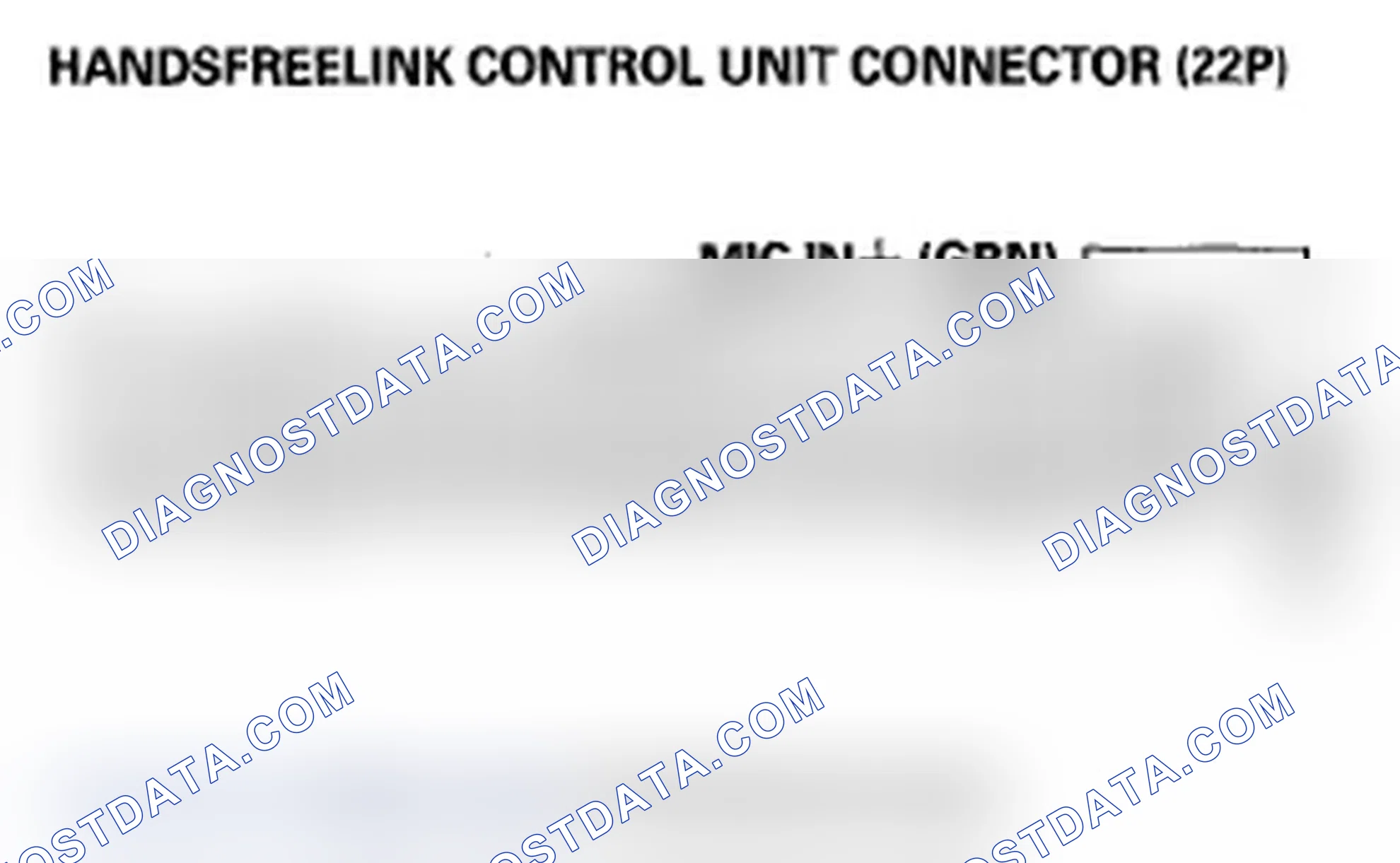 Scheme 9: DTC B1775: Microphone Input/Output Short to Power/Open