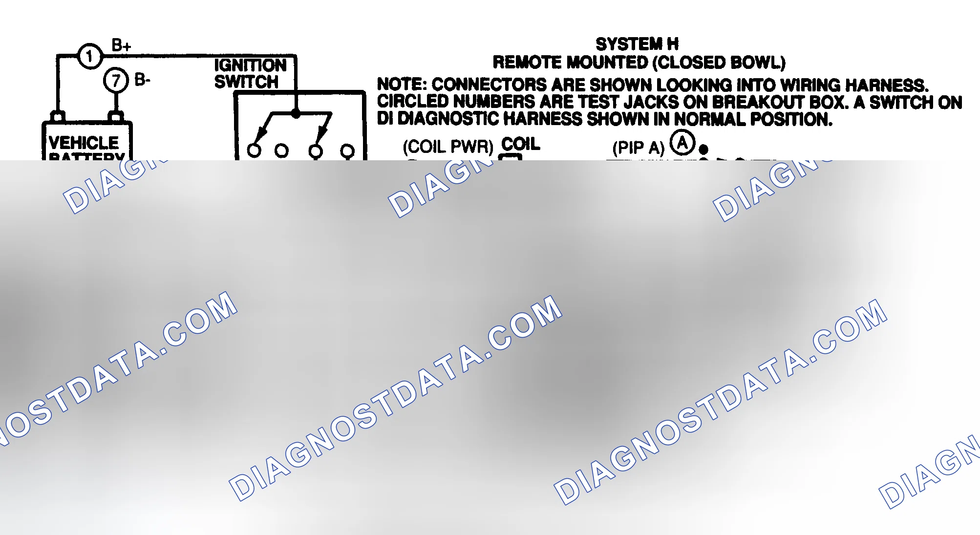 Scheme 191: Distributor Ignition System Wiring Diagram