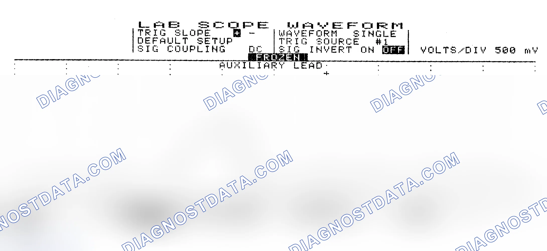 Scheme 10: Single Injector w/Excessive Current Flow - Current Pattern