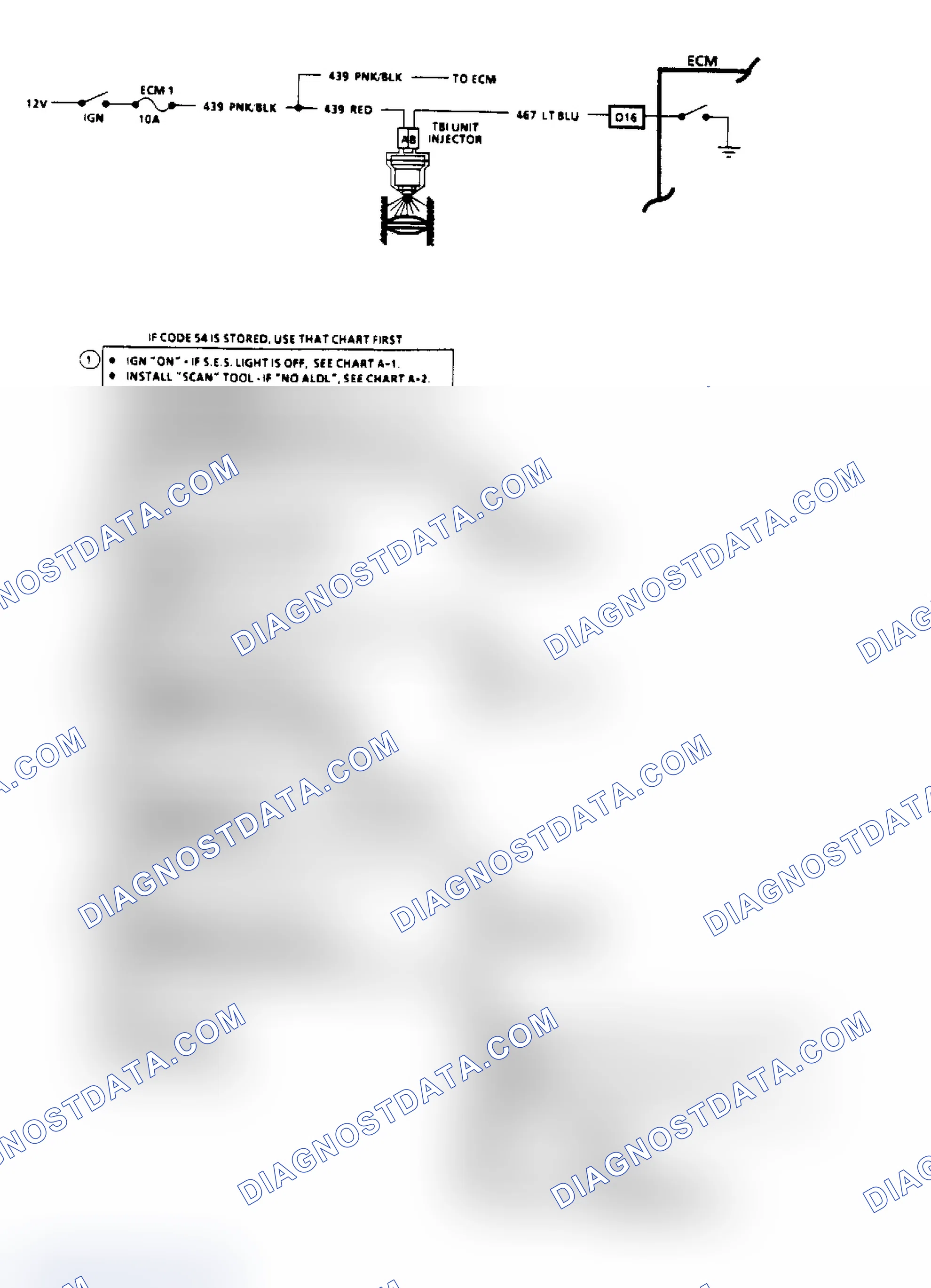 Scheme 31: Chart A3 Cranks, But Will Not Run (2.5L)