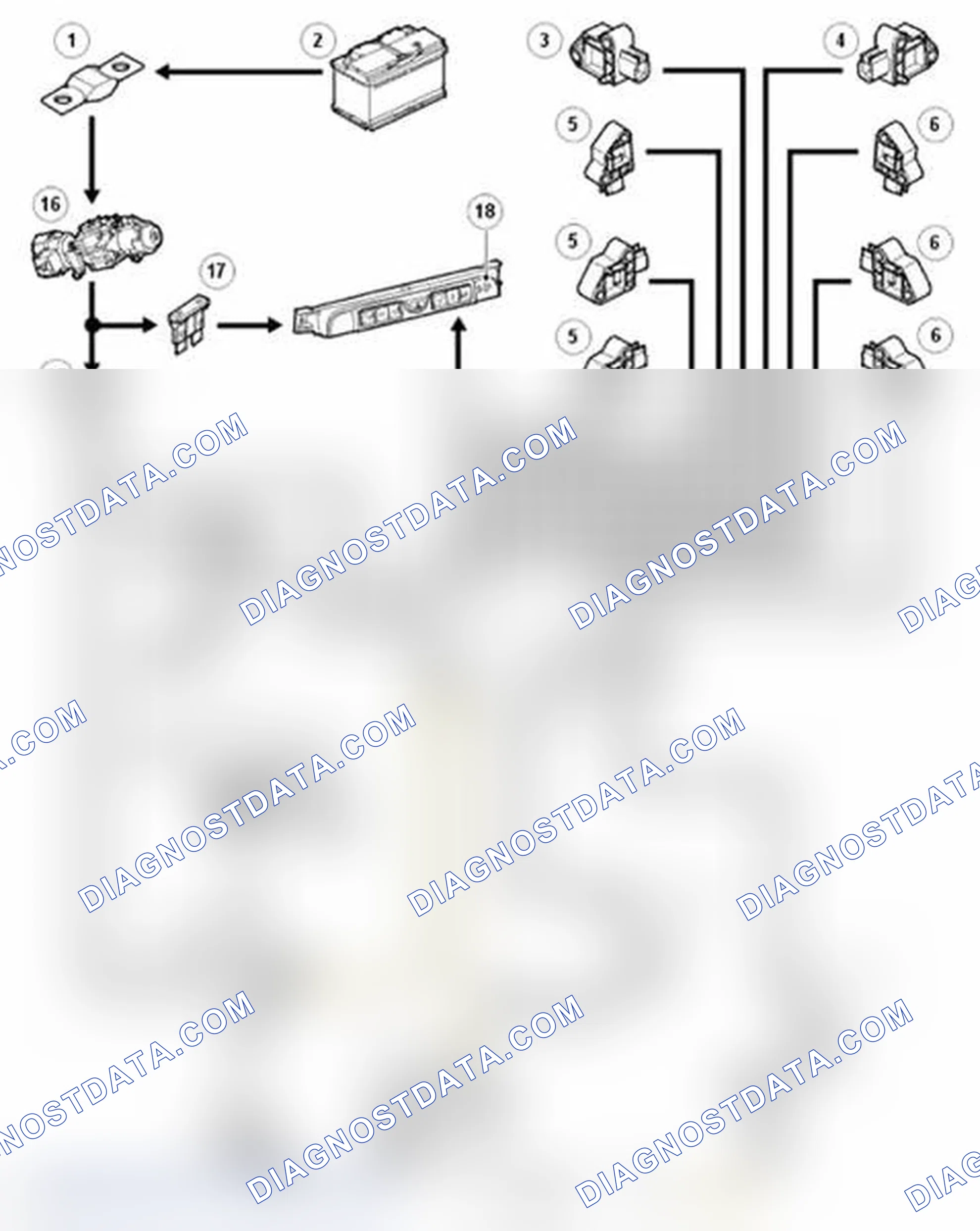 Scheme 18: SRS CONTROL DIAGRAM - SHEET 1 OF 2 (NAS ONLY)