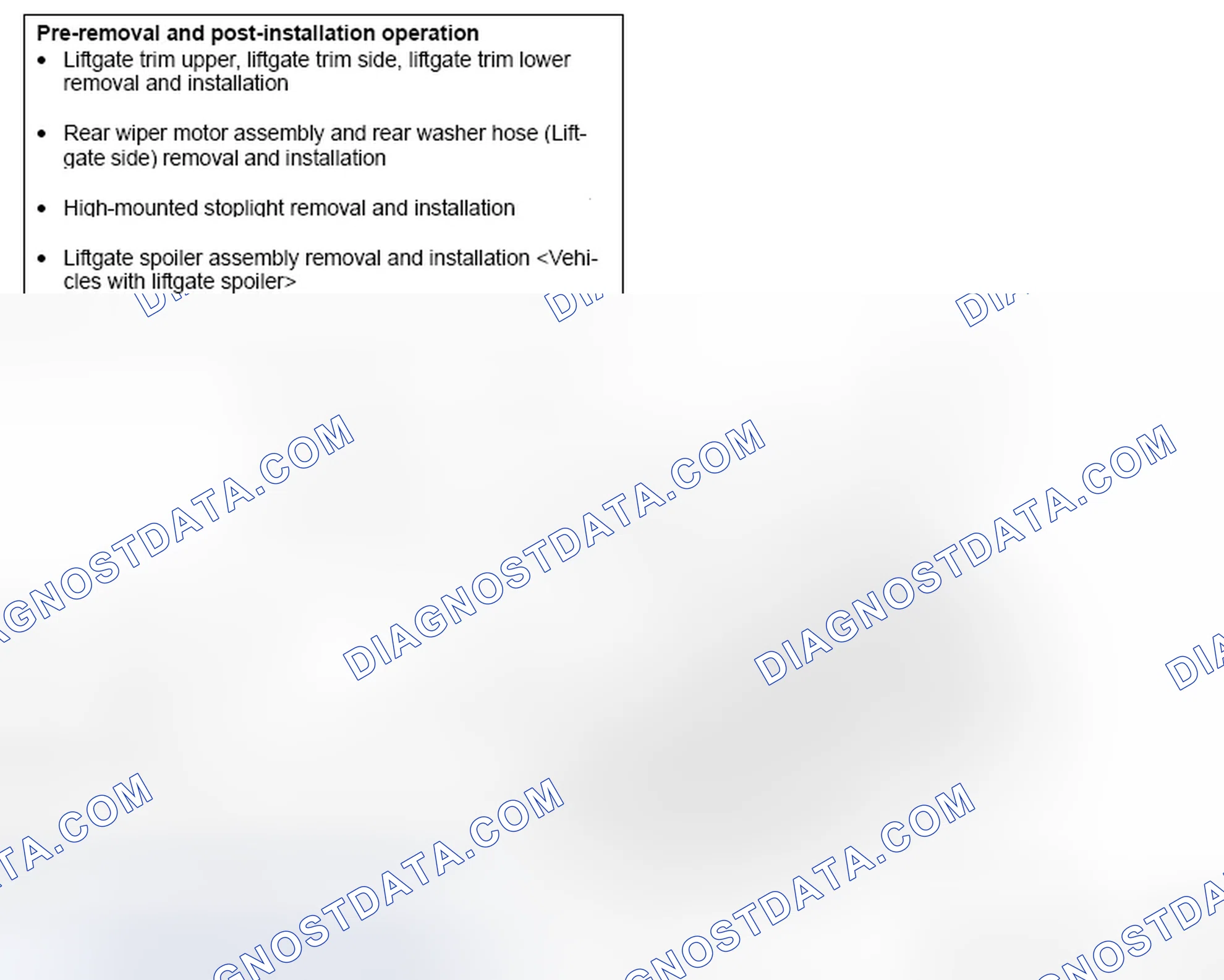 Scheme 11: REMOVAL AND INSTALLATION