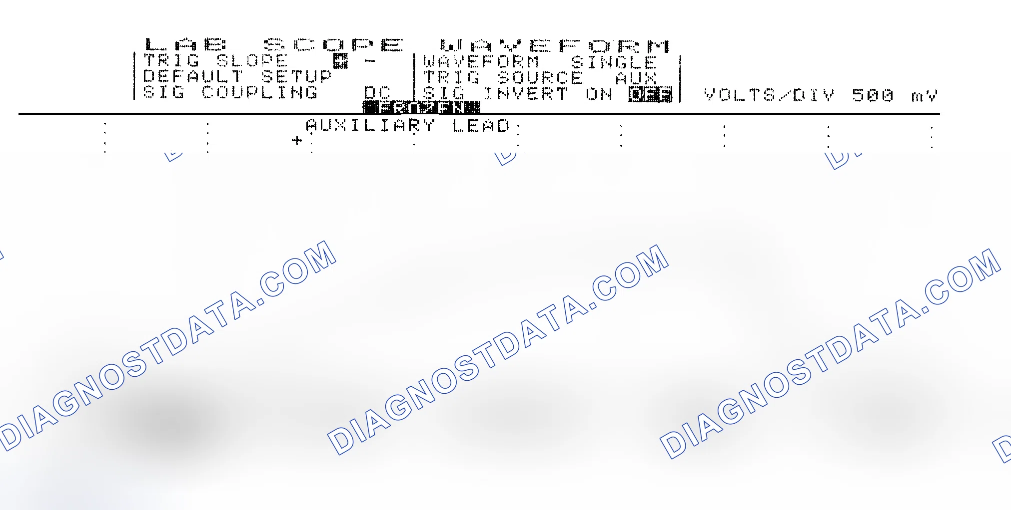 Scheme 14: Single Injector w/Excessive Current Flow - Current Pattern