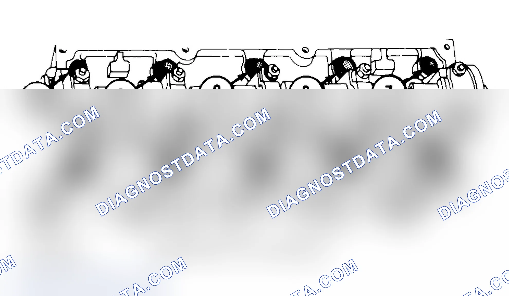 Scheme 3: Typical Cylinder Head Tightening or Loosening Sequence