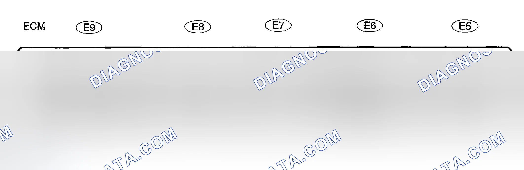 Scheme 75: TERMINALS OF ECU