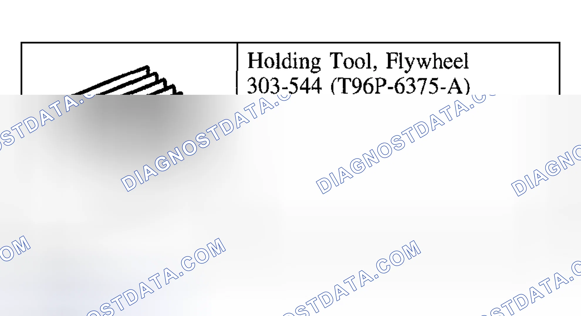 Scheme 779: Special Tool(s)