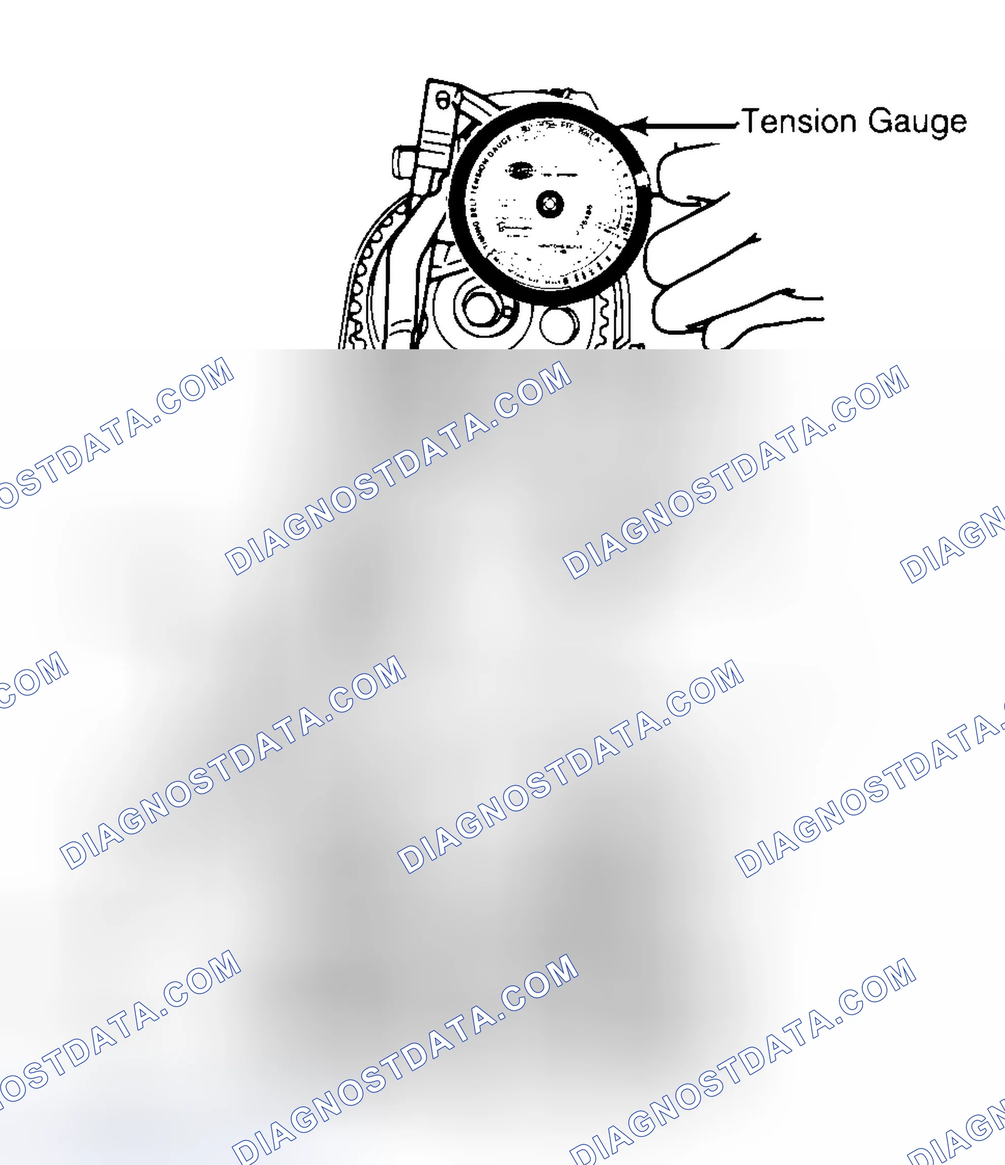Scheme 3: Adjusting Typical Timing Belt Tension