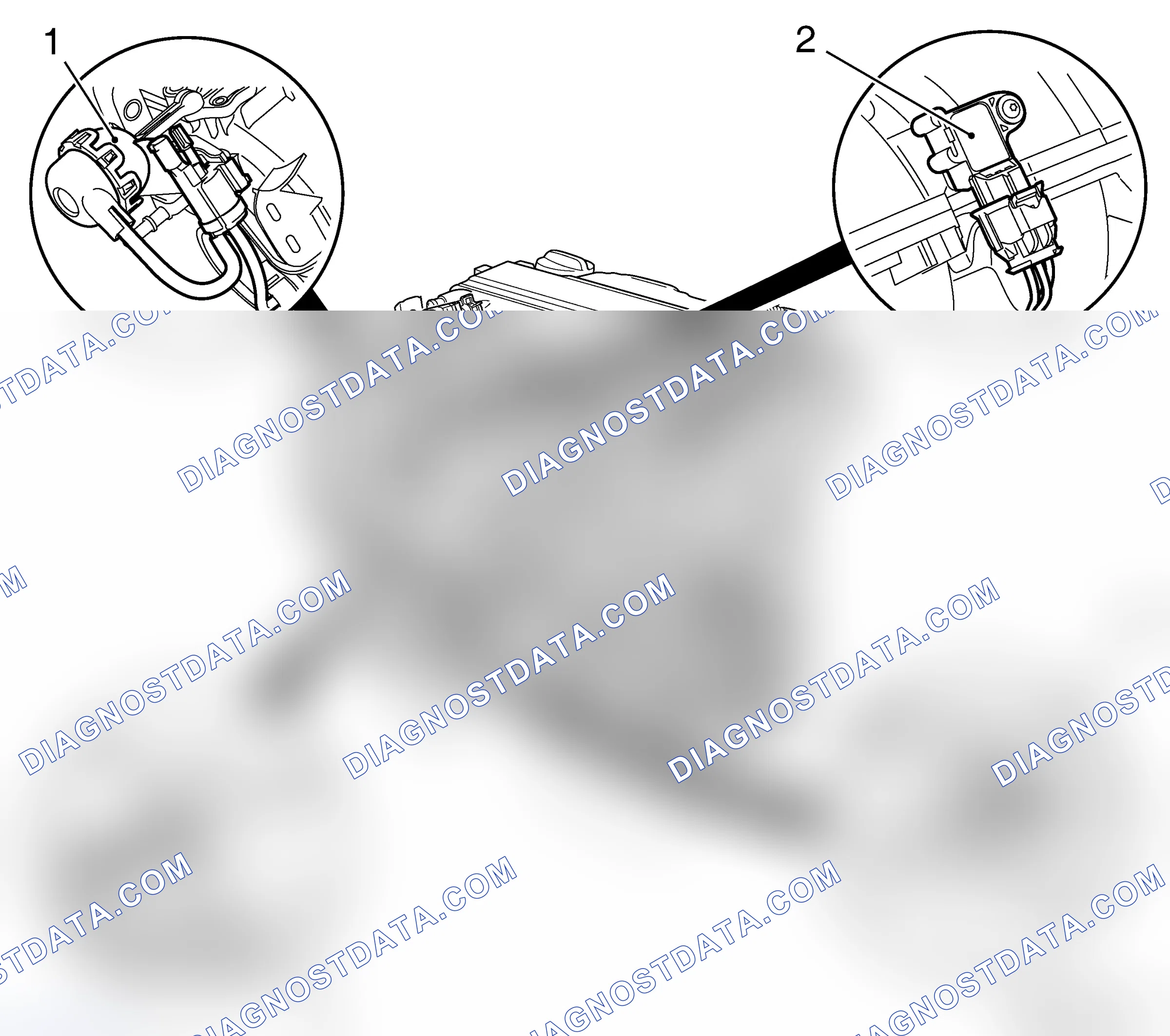 Engine Management System Illustration (Intake Side)