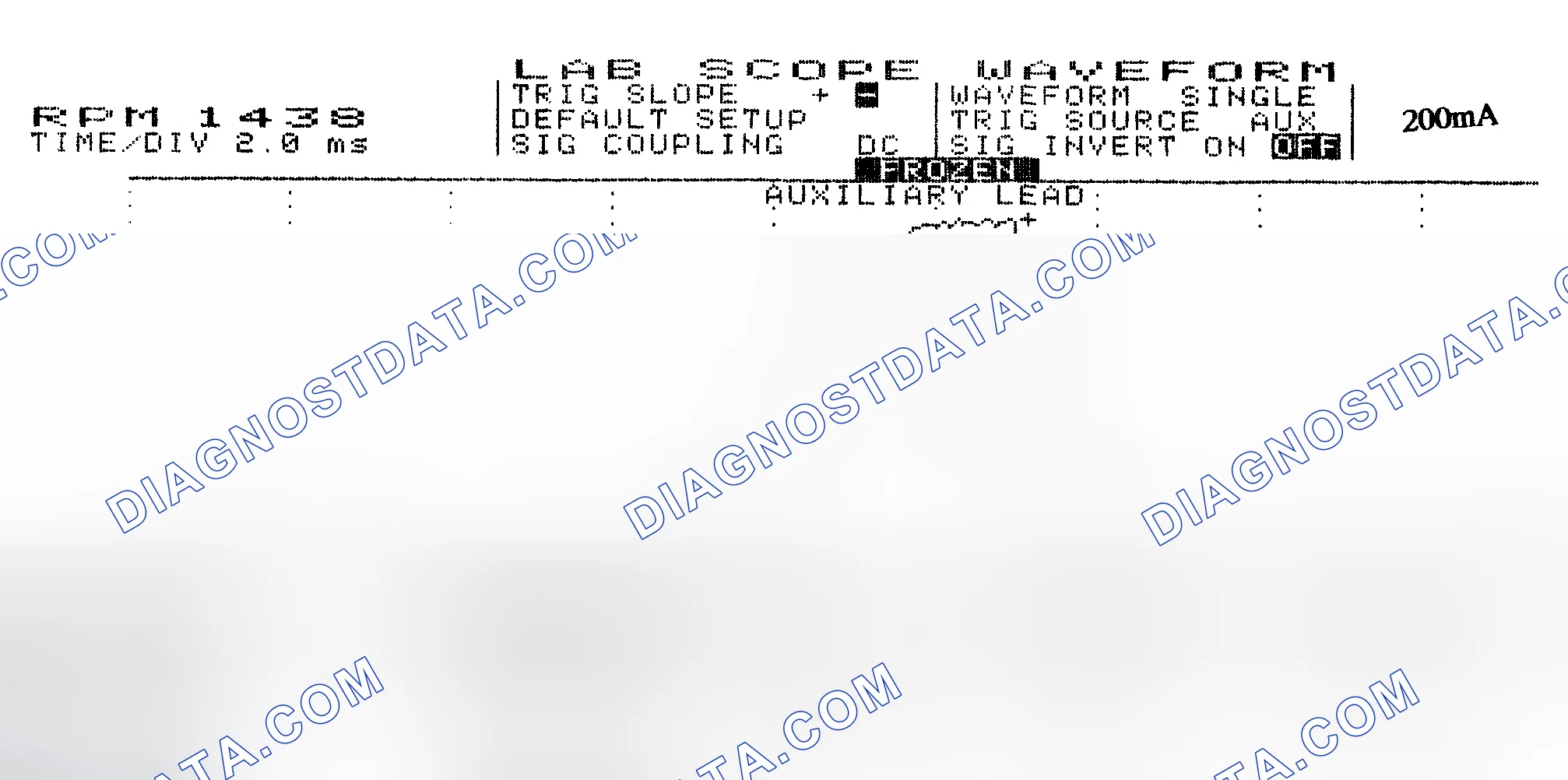 Scheme 15: Single Injector w/Normal Current Flow - Current Pattern