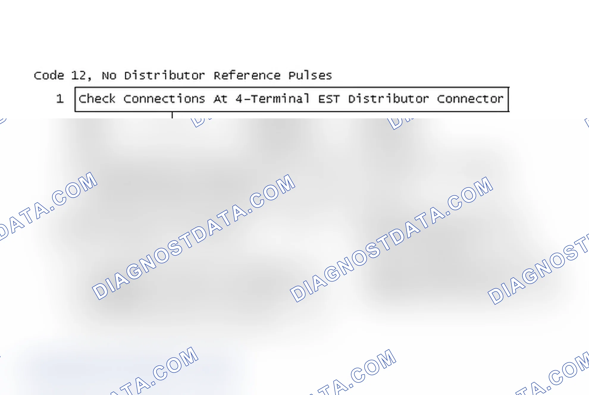 Scheme 88: Code 12, No Distributor Reference Pulses