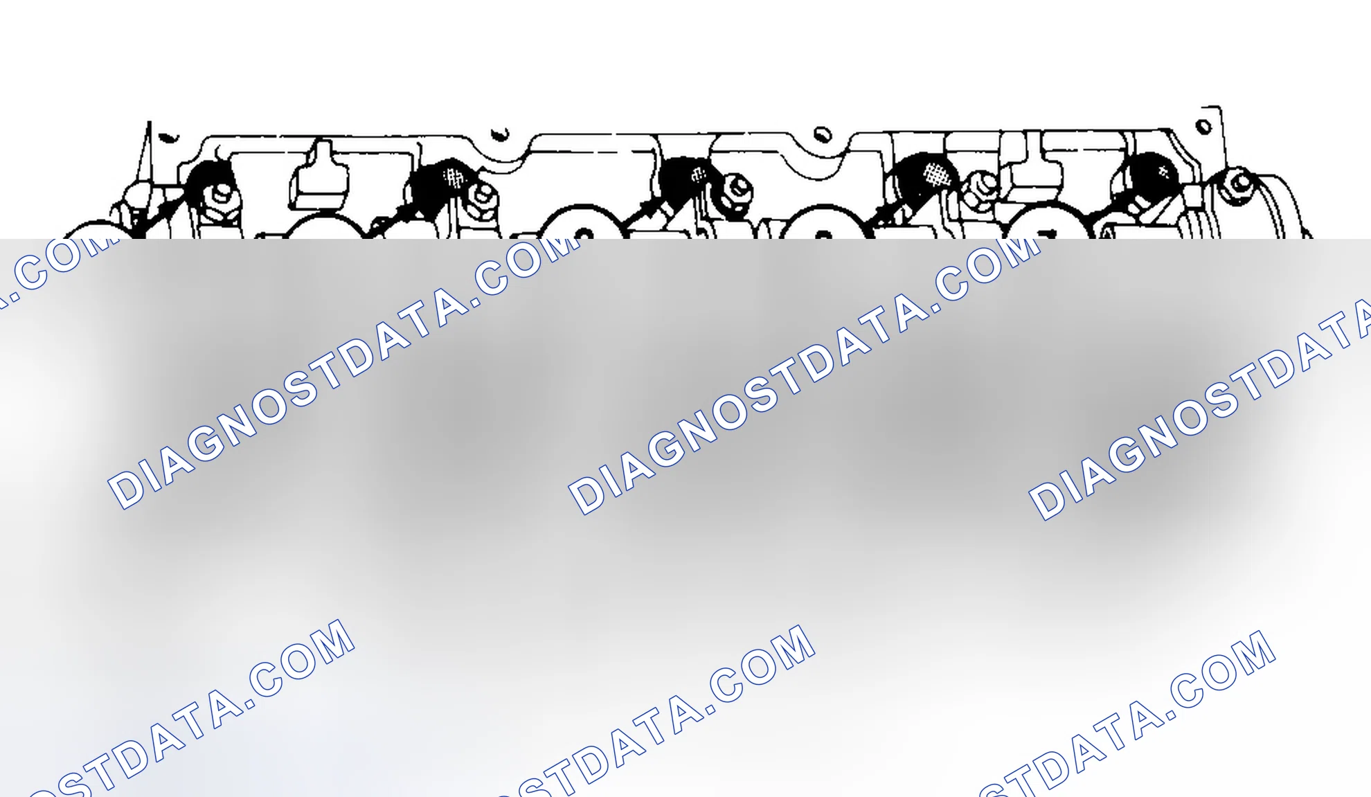 Scheme 7: Typical Cylinder Head Tightening or Loosening Sequence