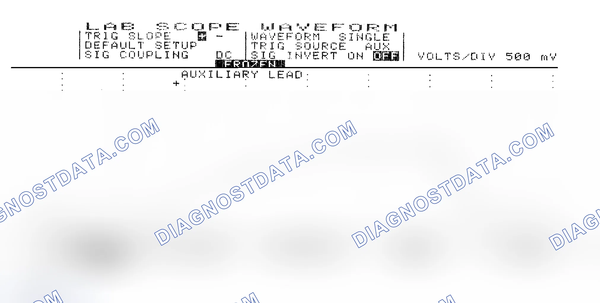 Scheme 14: Single Injector w/Excessive Current Flow - Current Pattern