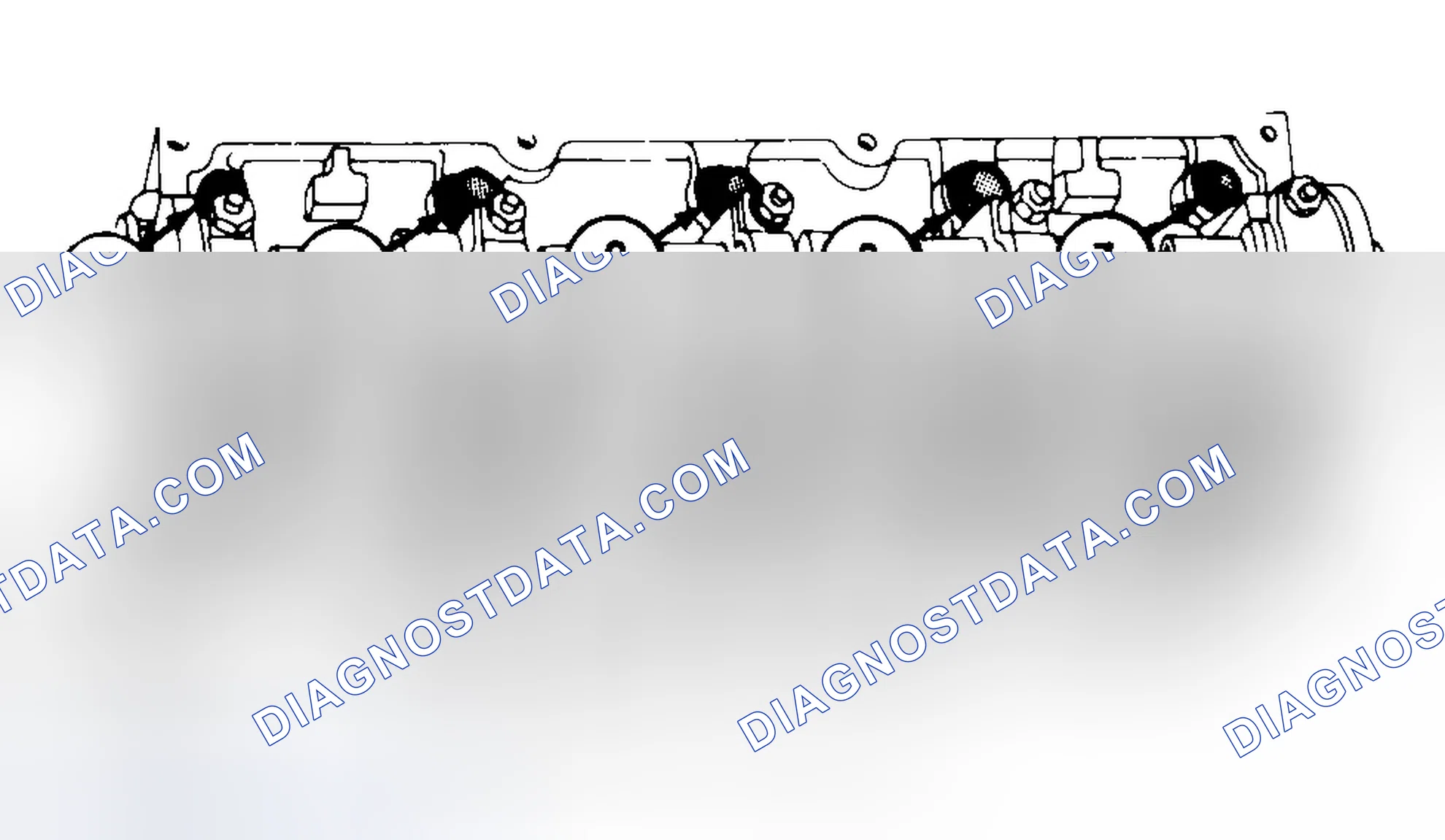 Scheme 7: Typical Cylinder Head Tightening or Loosening Sequence