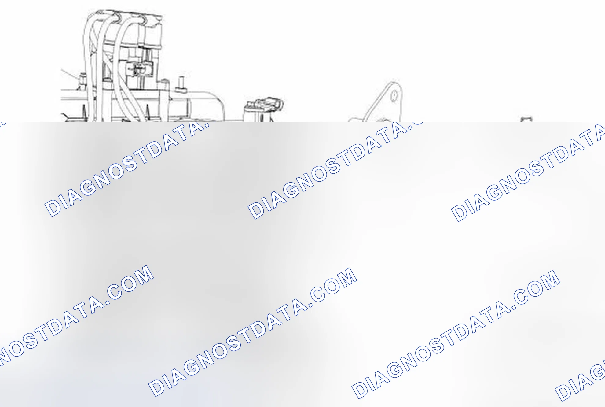 Scheme 39: Exhaust Gas Recirculation (EGR) Valve Outlet Tube - 2.3L