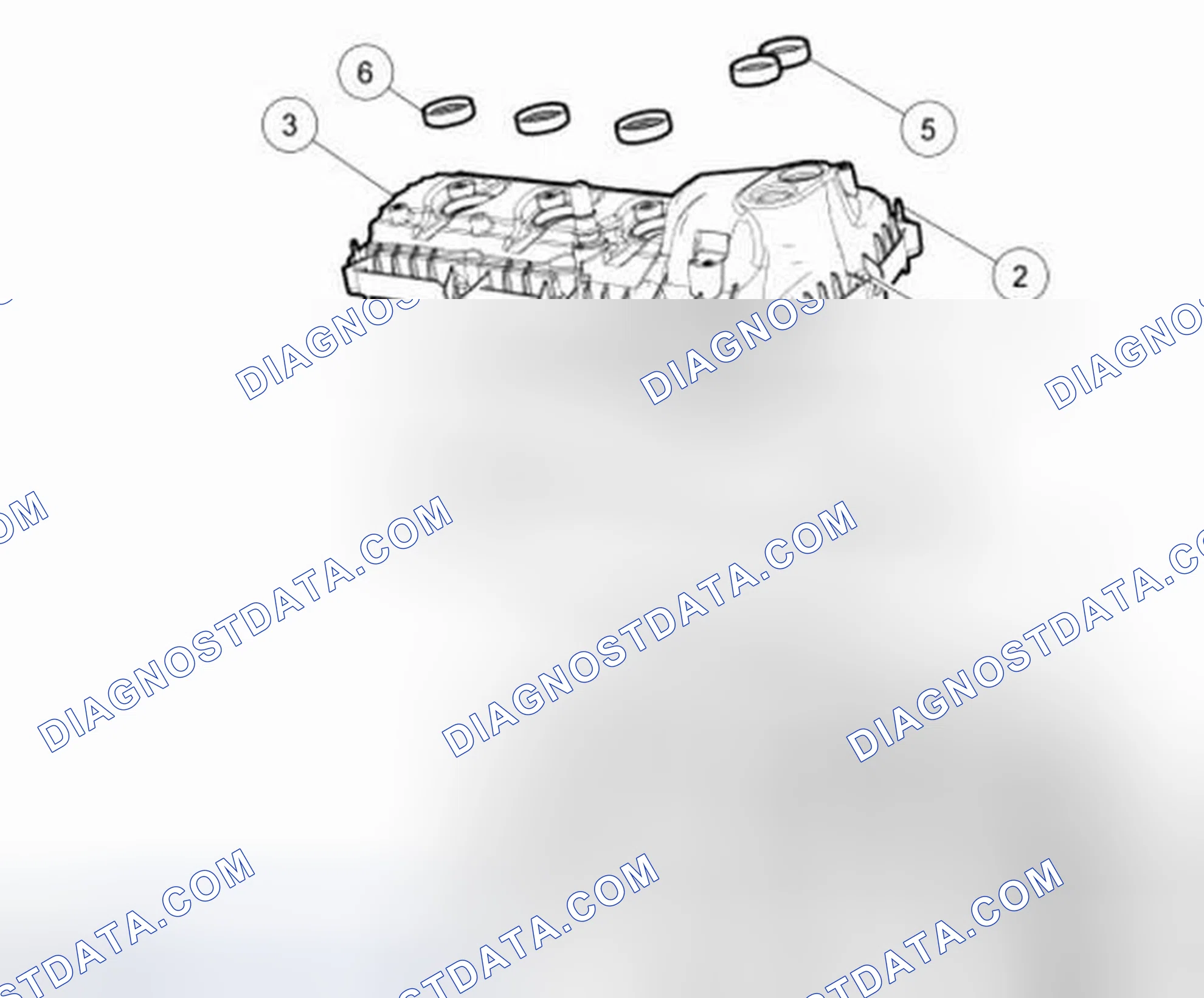 Scheme 257: Valve Cover - RH (View 2 of 2)