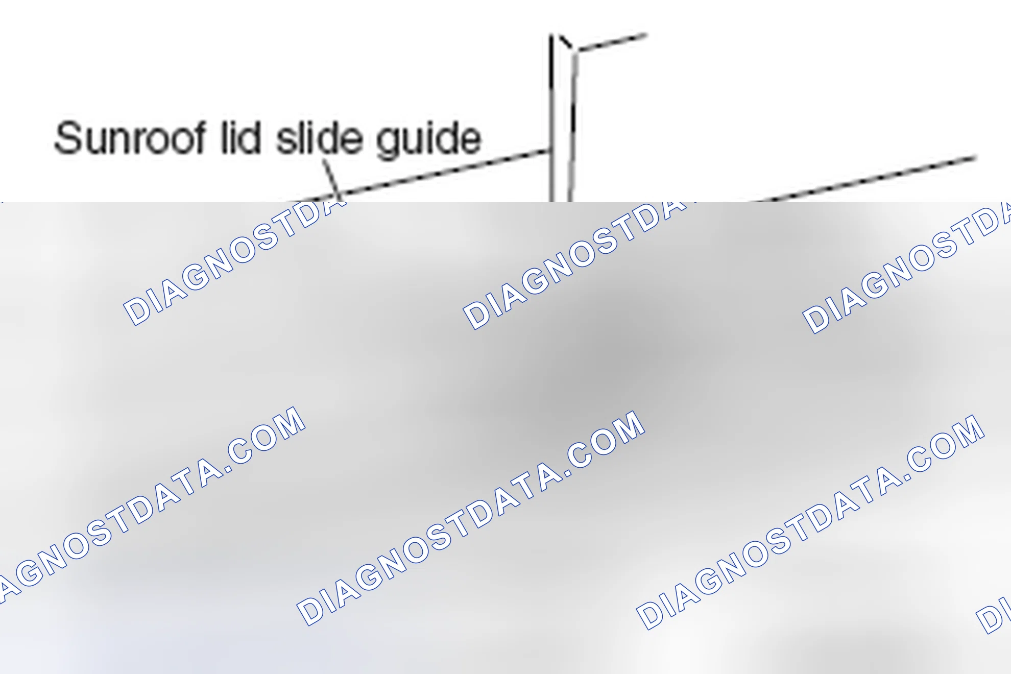 Scheme 116: >> B << SUNROOF PAD INSTALLATION