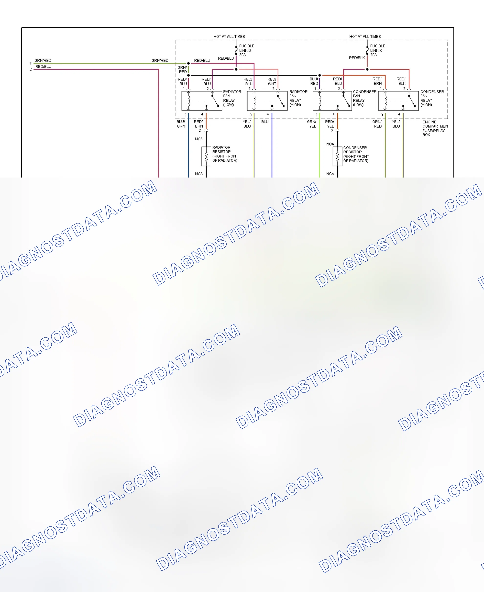 Scheme 3: Automatic A/C-Heater System Wiring Diagram (2 Of 2)