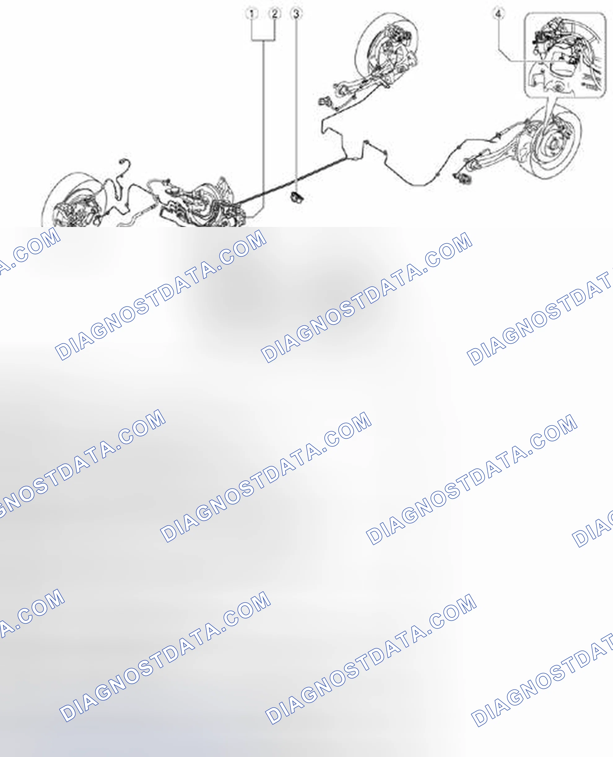 Fig. 1: Locating Dynamic Stability Control System Components