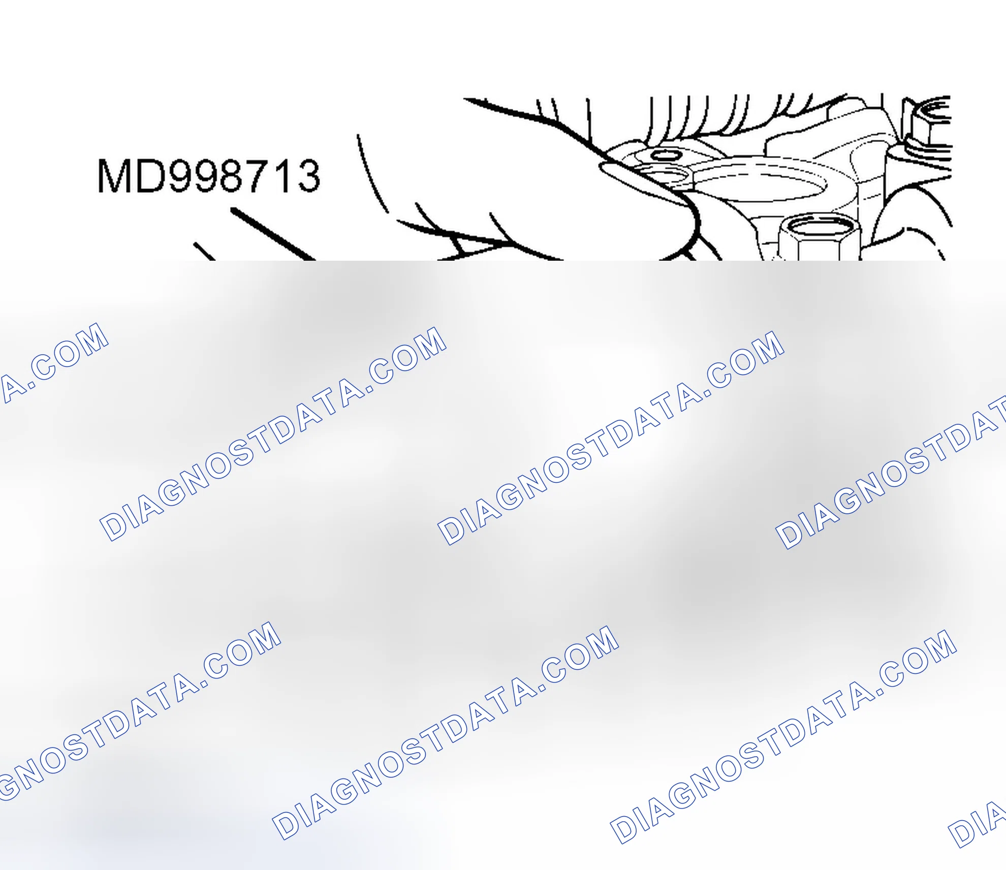 Scheme 203: >> D << CAMSHAFT OIL SEAL INSTALLATION
