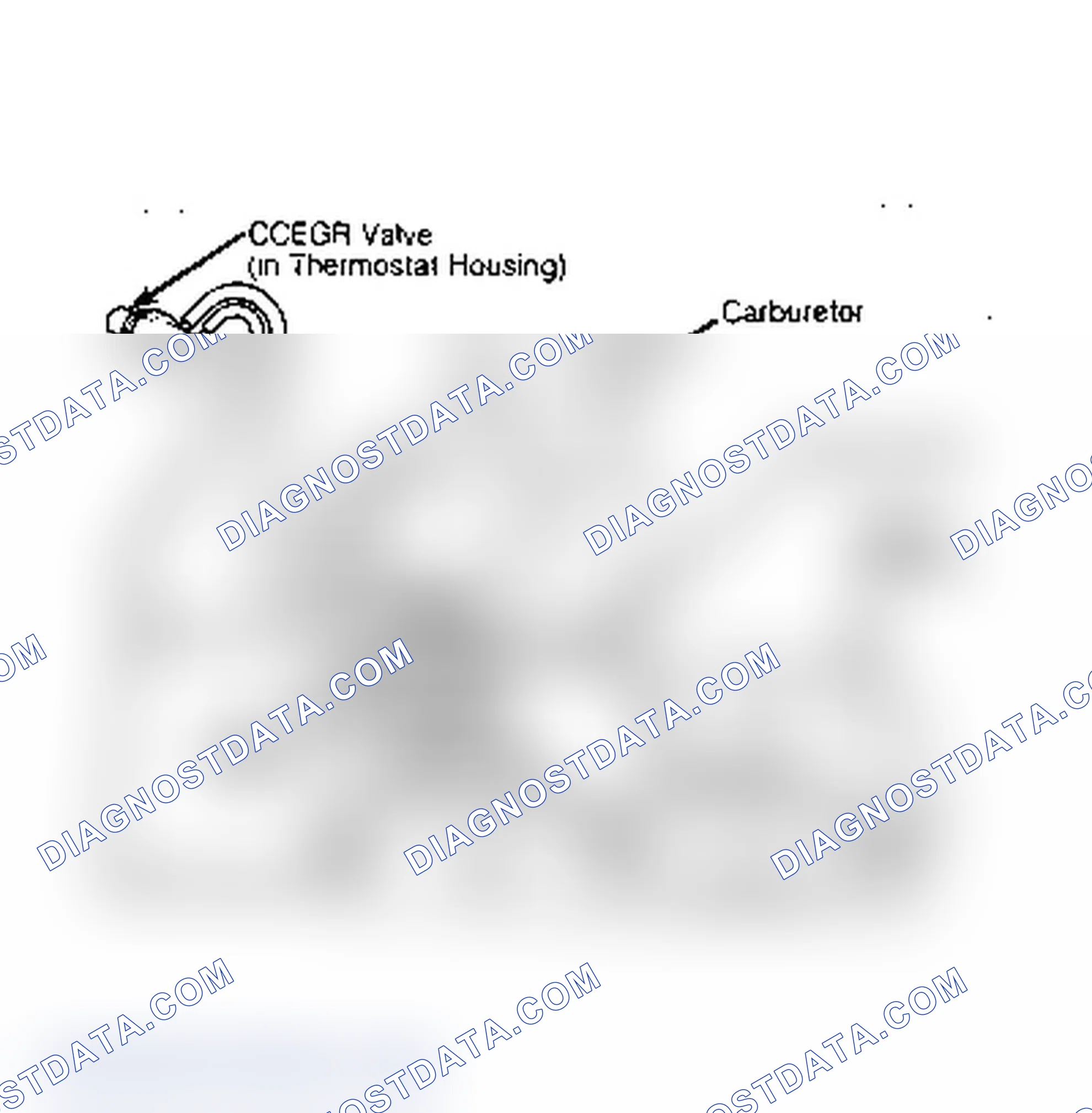 Scheme 46: Ported Vacuum Control EGR System (1.6L & 2.2L 4-Cyl.)