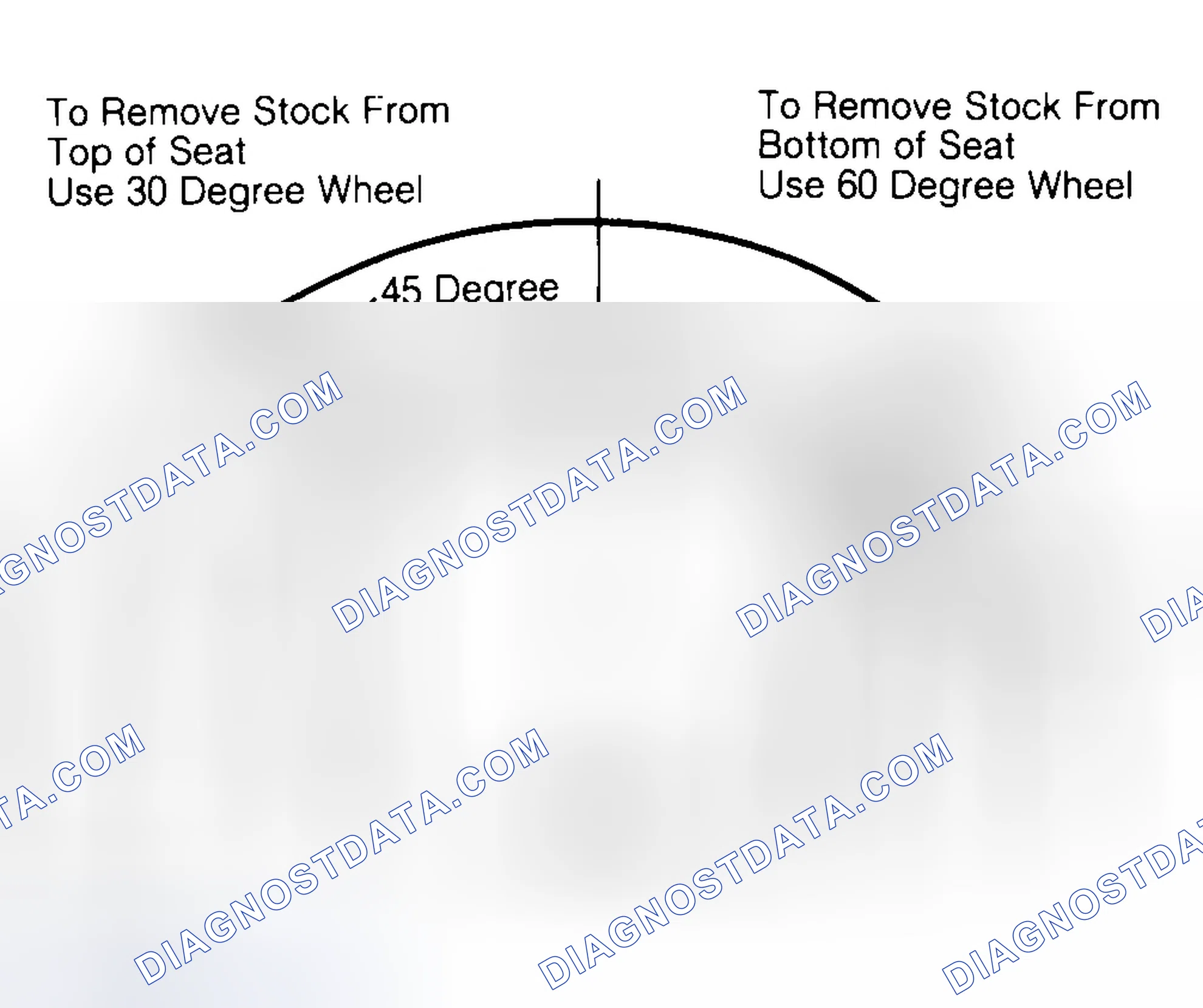 Scheme 19: Adjusting Valve Seat Width