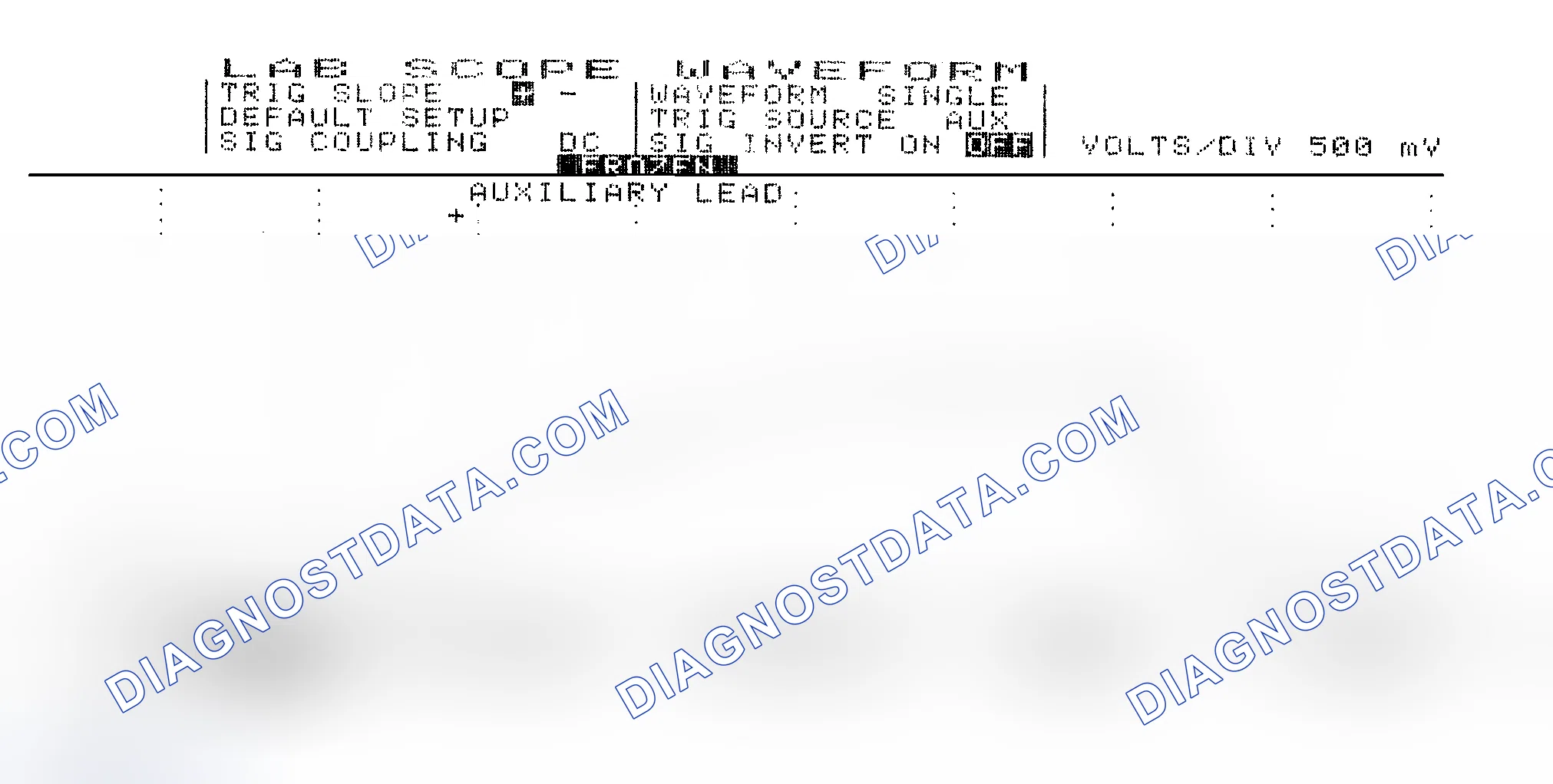 Scheme 14: Single Injector w/Excessive Current Flow - Current Pattern