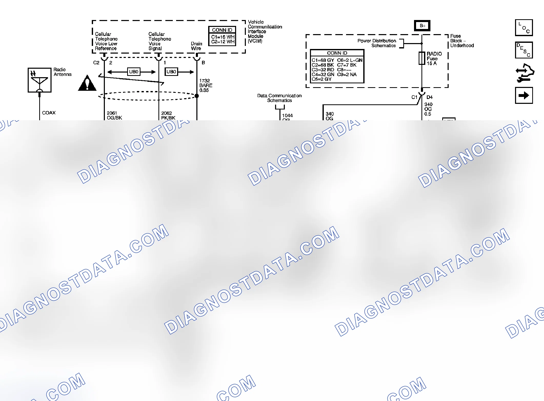 Scheme 2: Radio/Navigation System Schematics (Base)