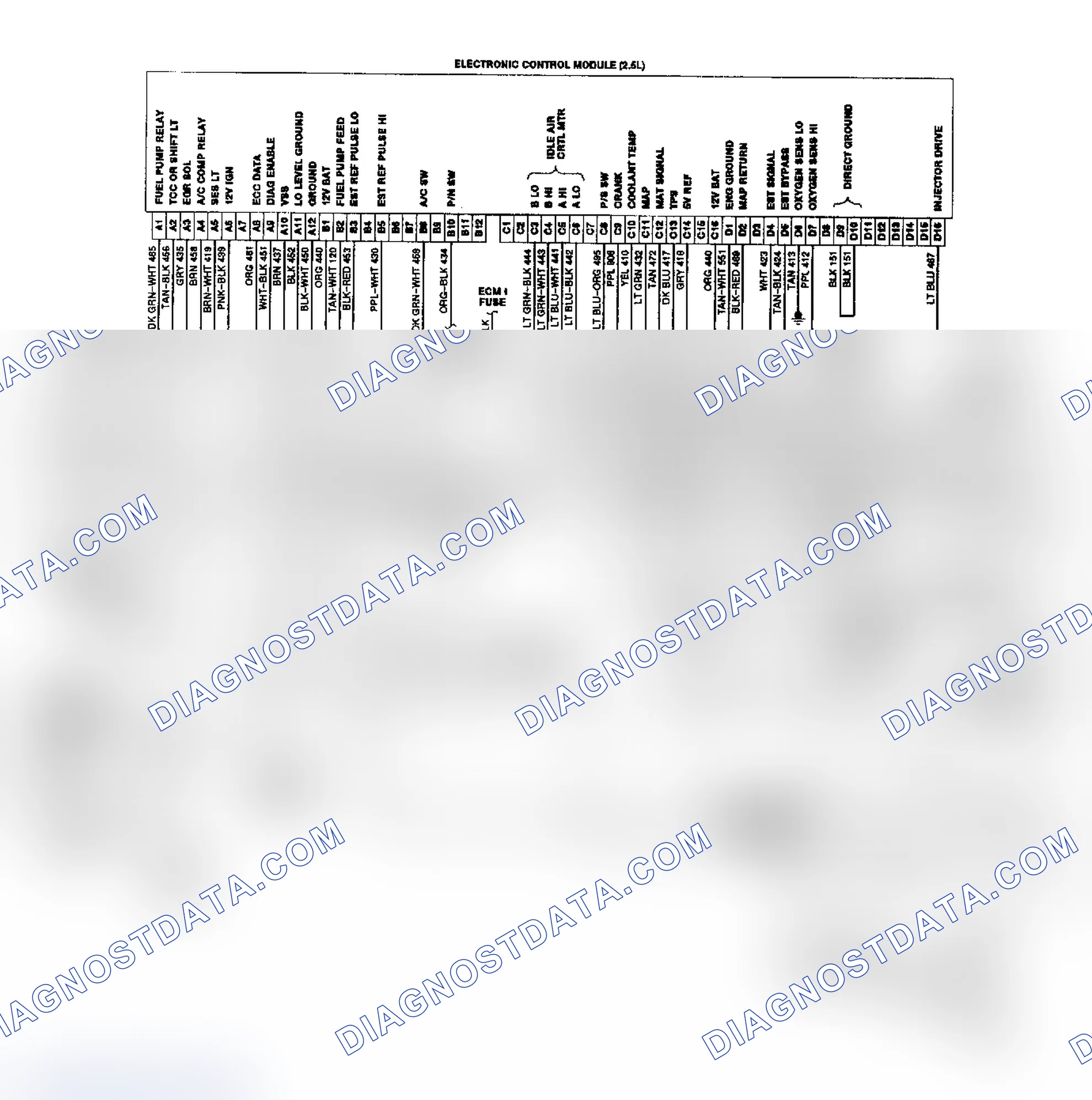 Scheme 24: "S" & "T" Series 2.5L TBI/CCC Wiring Diagram