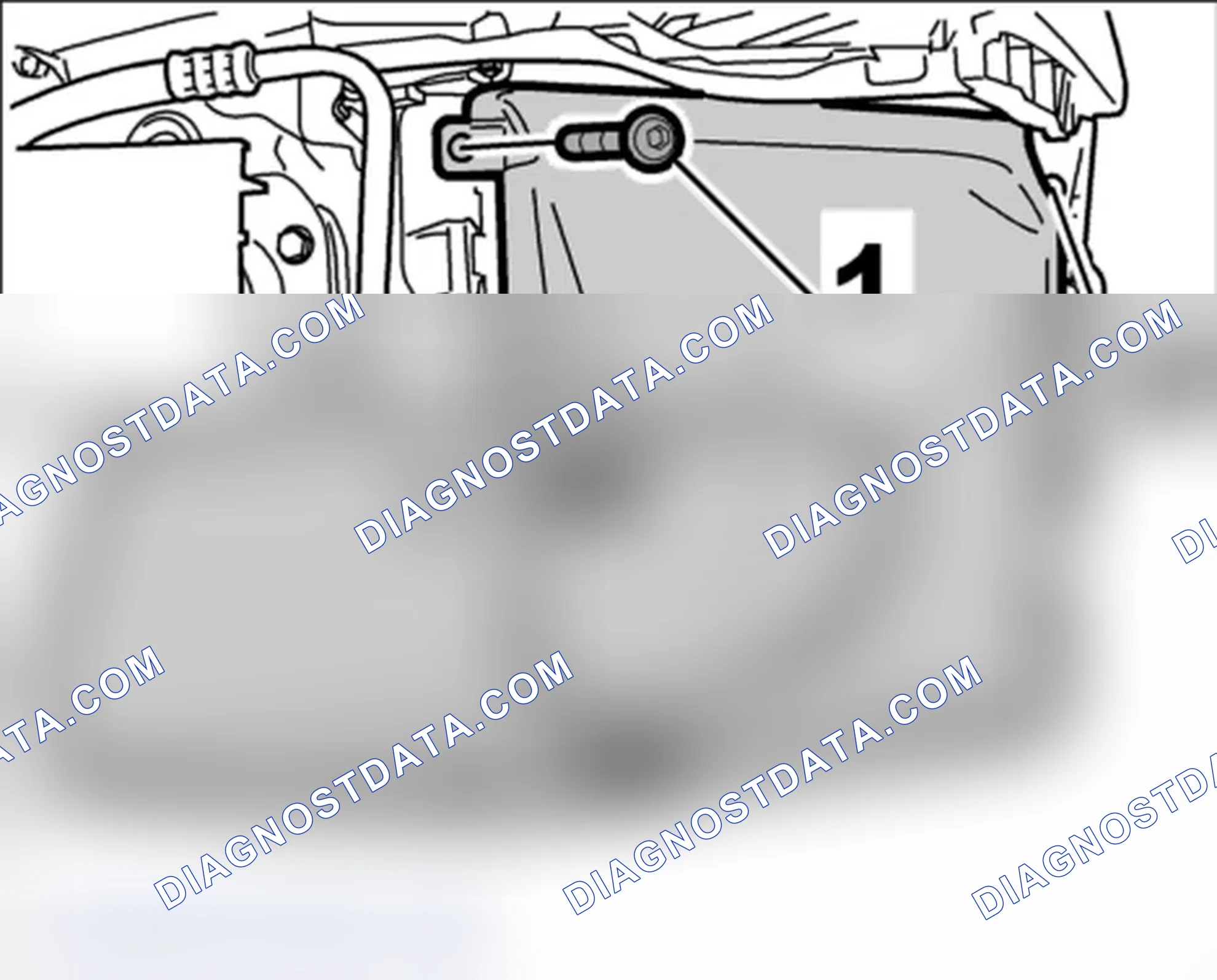 Scheme 8: Removing air guide for side radiator