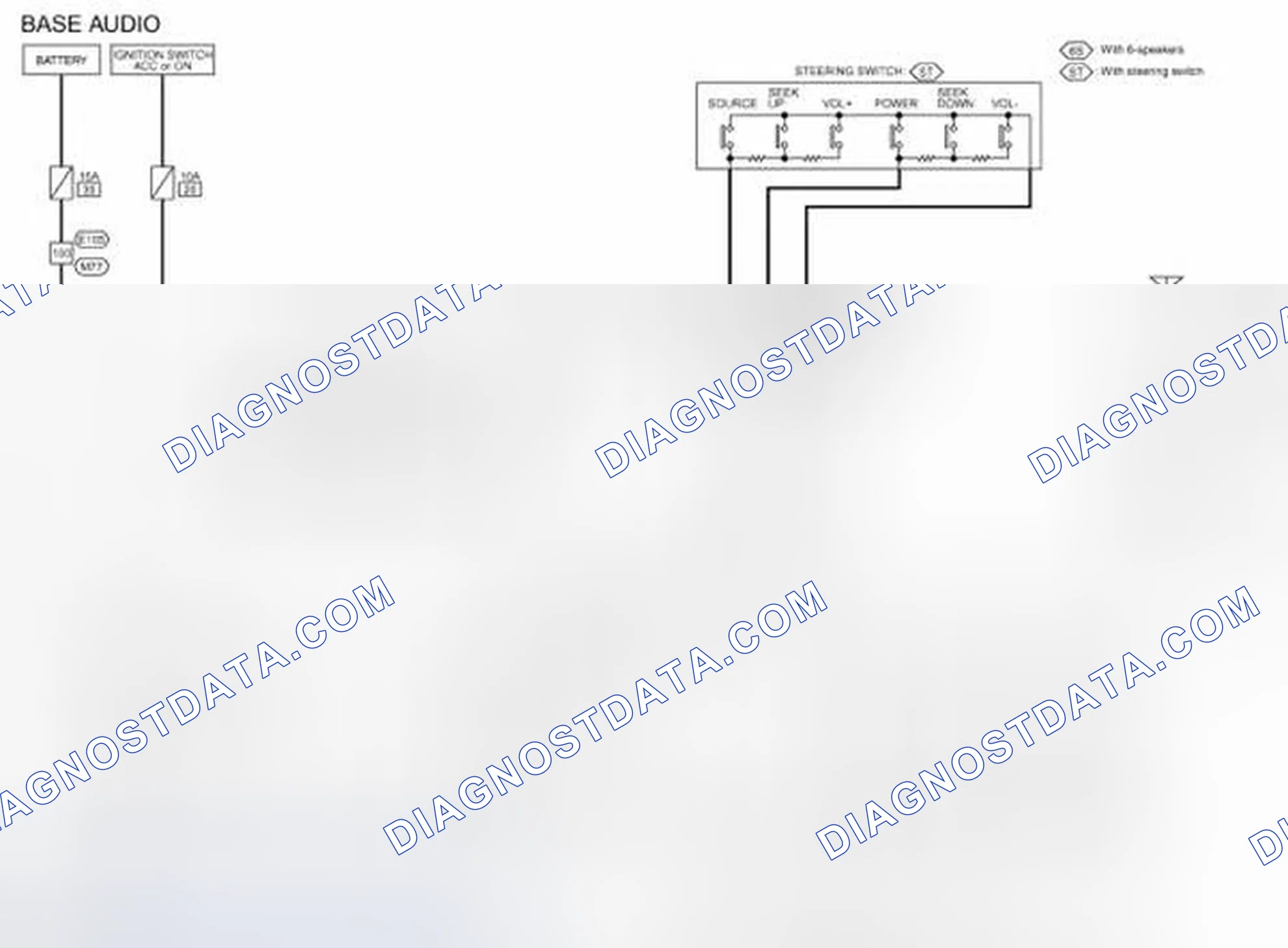 Scheme 39: Wiring Diagram - BASE AUDIO
