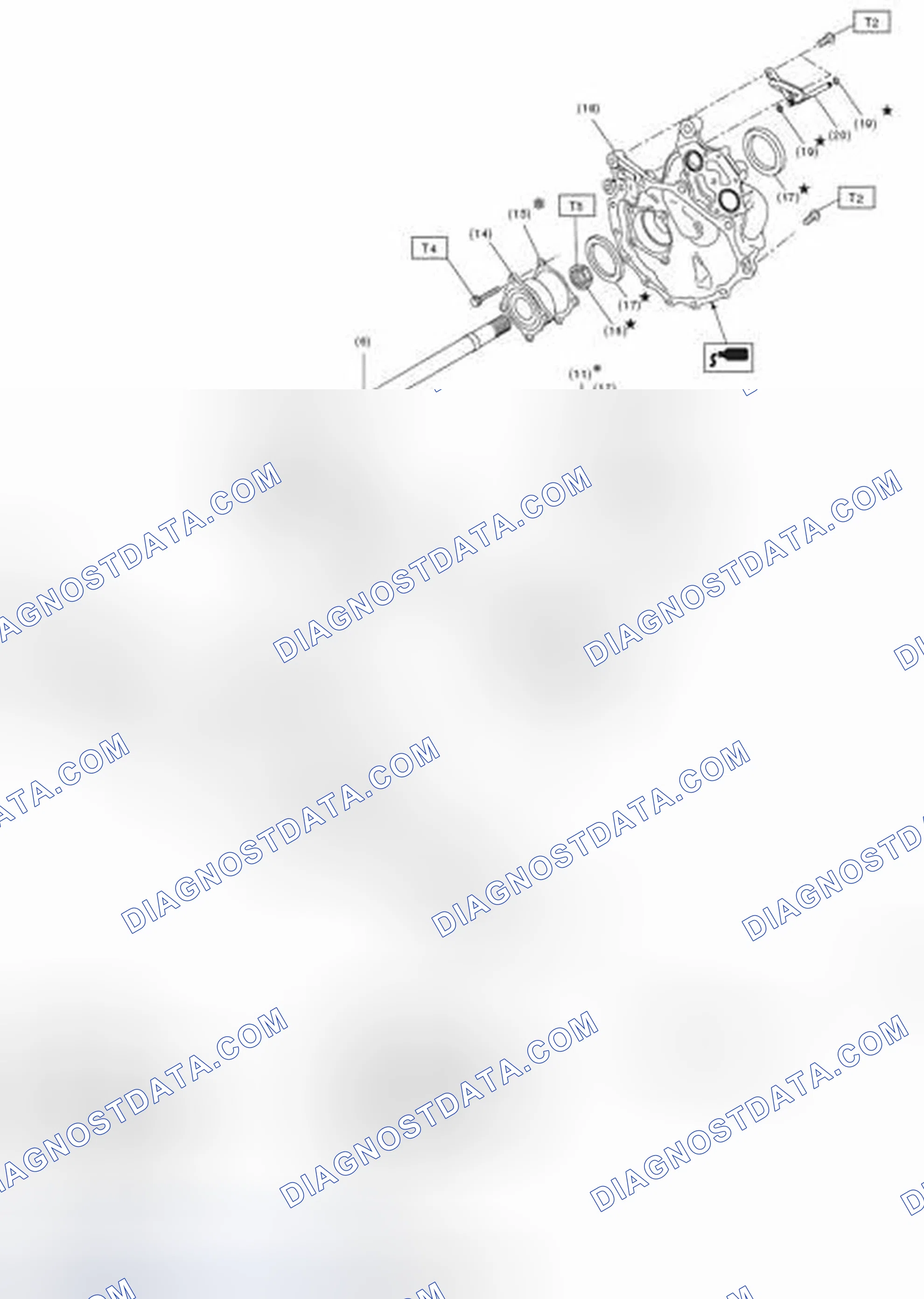 Scheme 886: FRONT DIFFERENTIAL GEAR