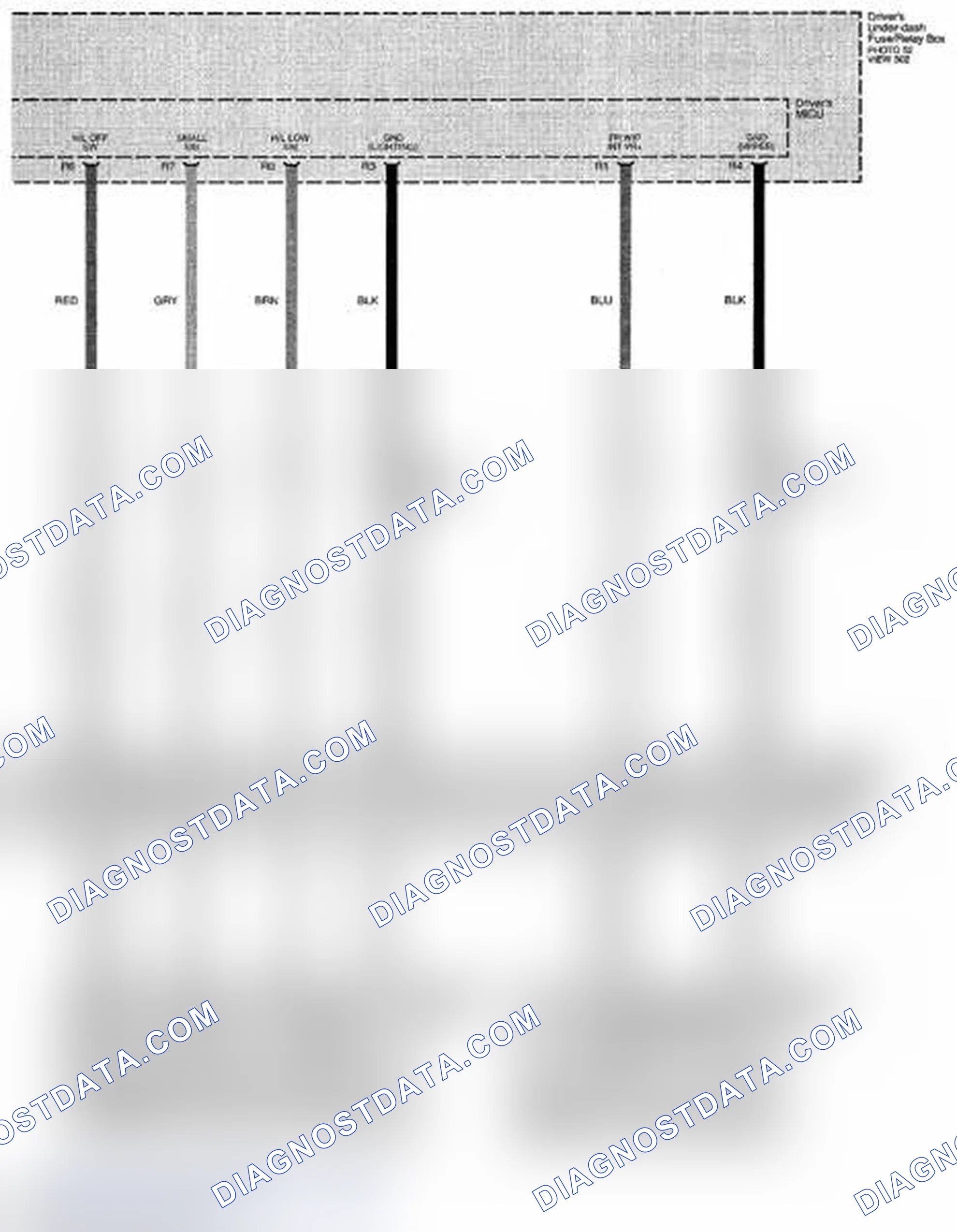 Scheme 156: Remote Starting System (Acura Accessory) Circuit Diagram (Page 21-7)