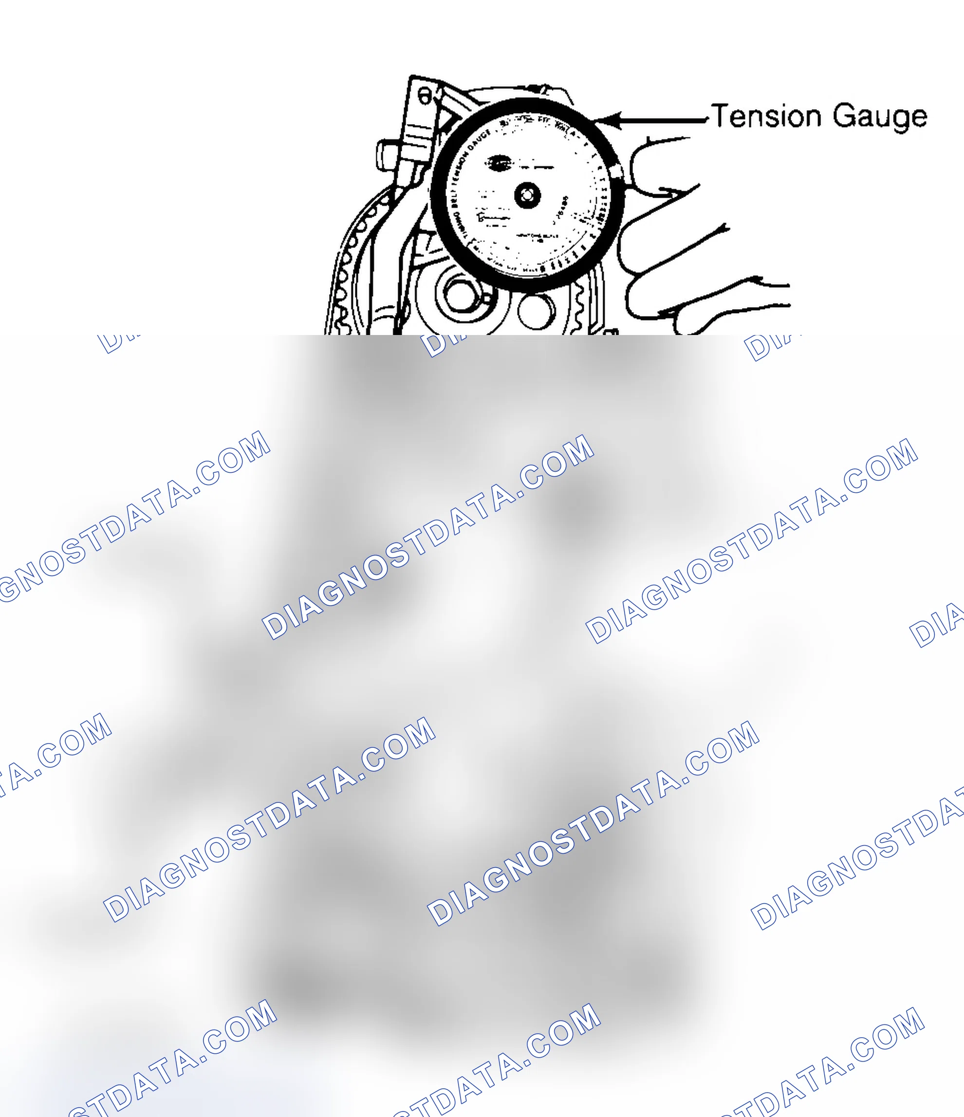 Scheme 3: Adjusting Typical Timing Belt Tension