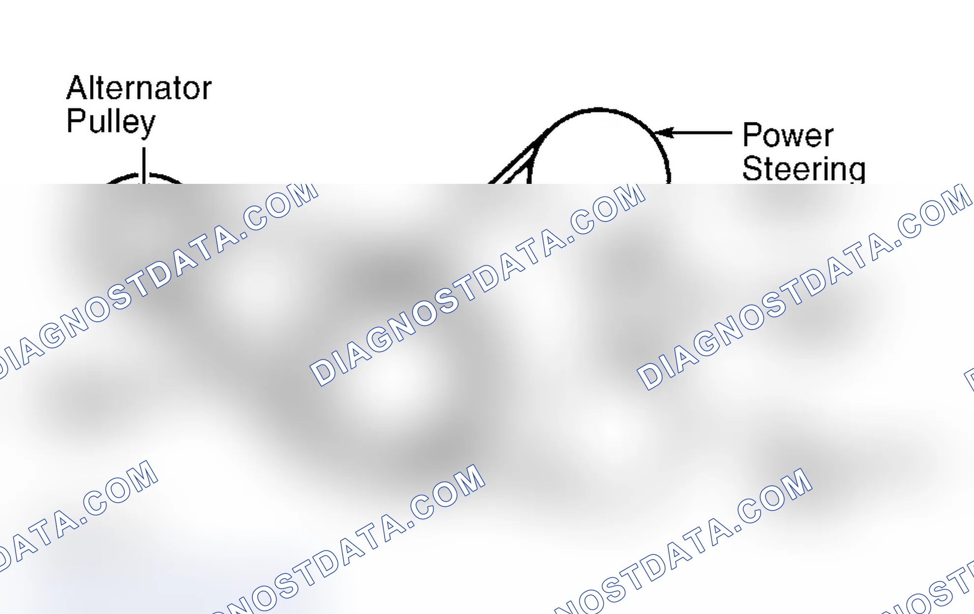 Scheme 2: DRIVE BELT ROUTING (2.0L AVENGER, SEBRING COUPE & TALON WITHOUT TURBO)