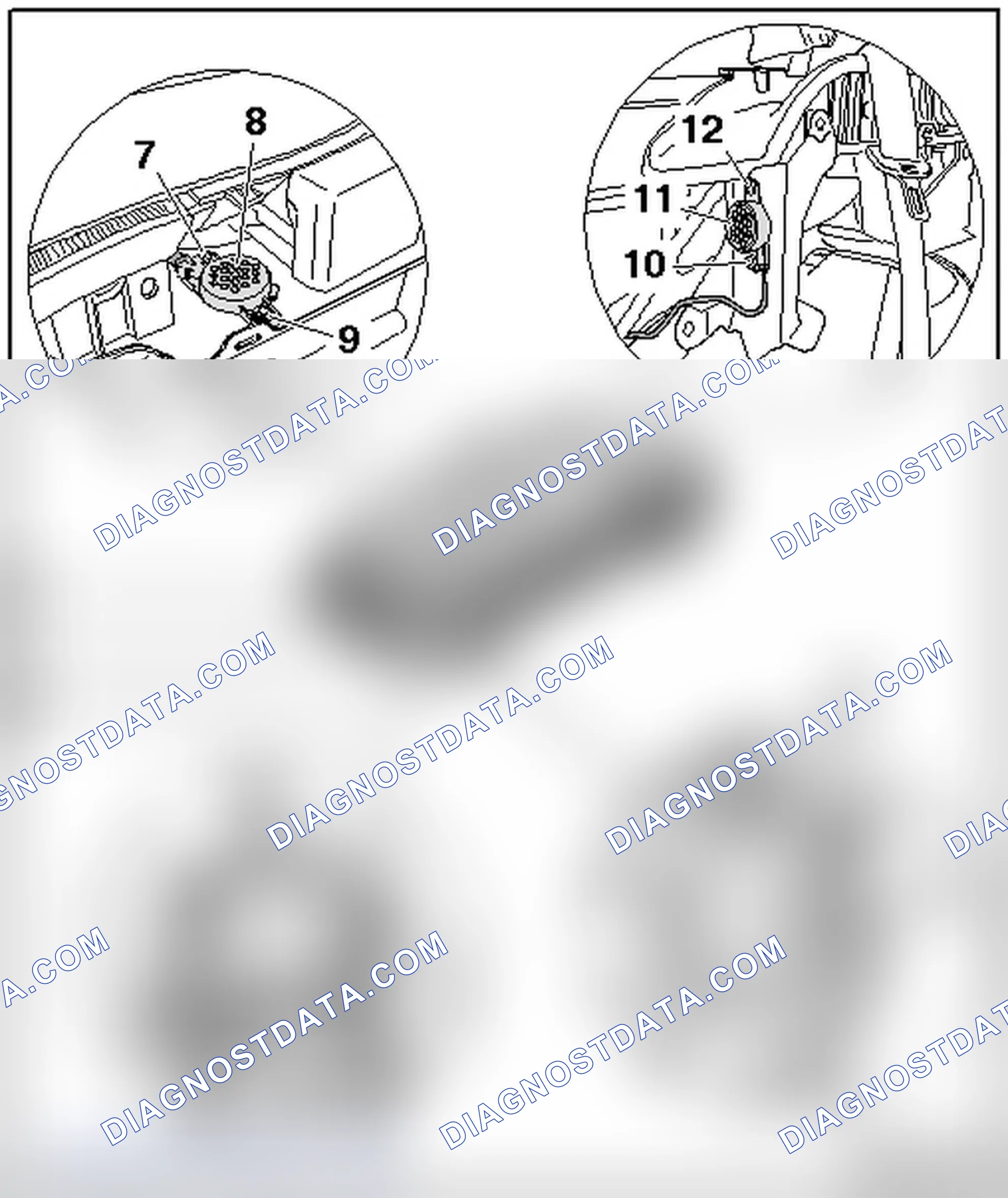 Scheme 17: REAR PARK ASSIST ASSEMBLY OVERVIEW, FROM 06.2008