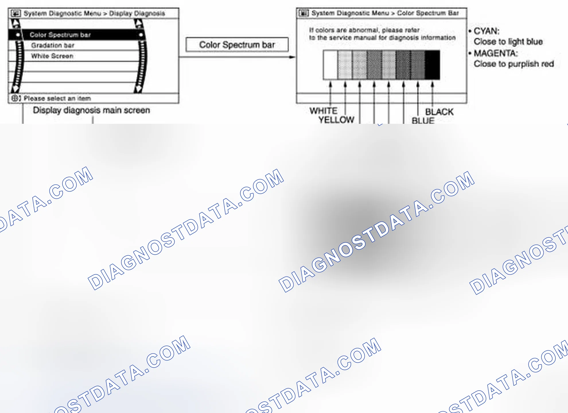 Scheme 114: Display Diagnosis