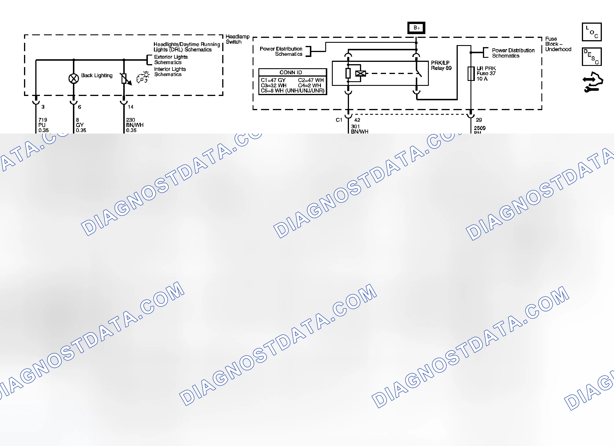 Scheme 22: Interior Lights Dimming Schematics