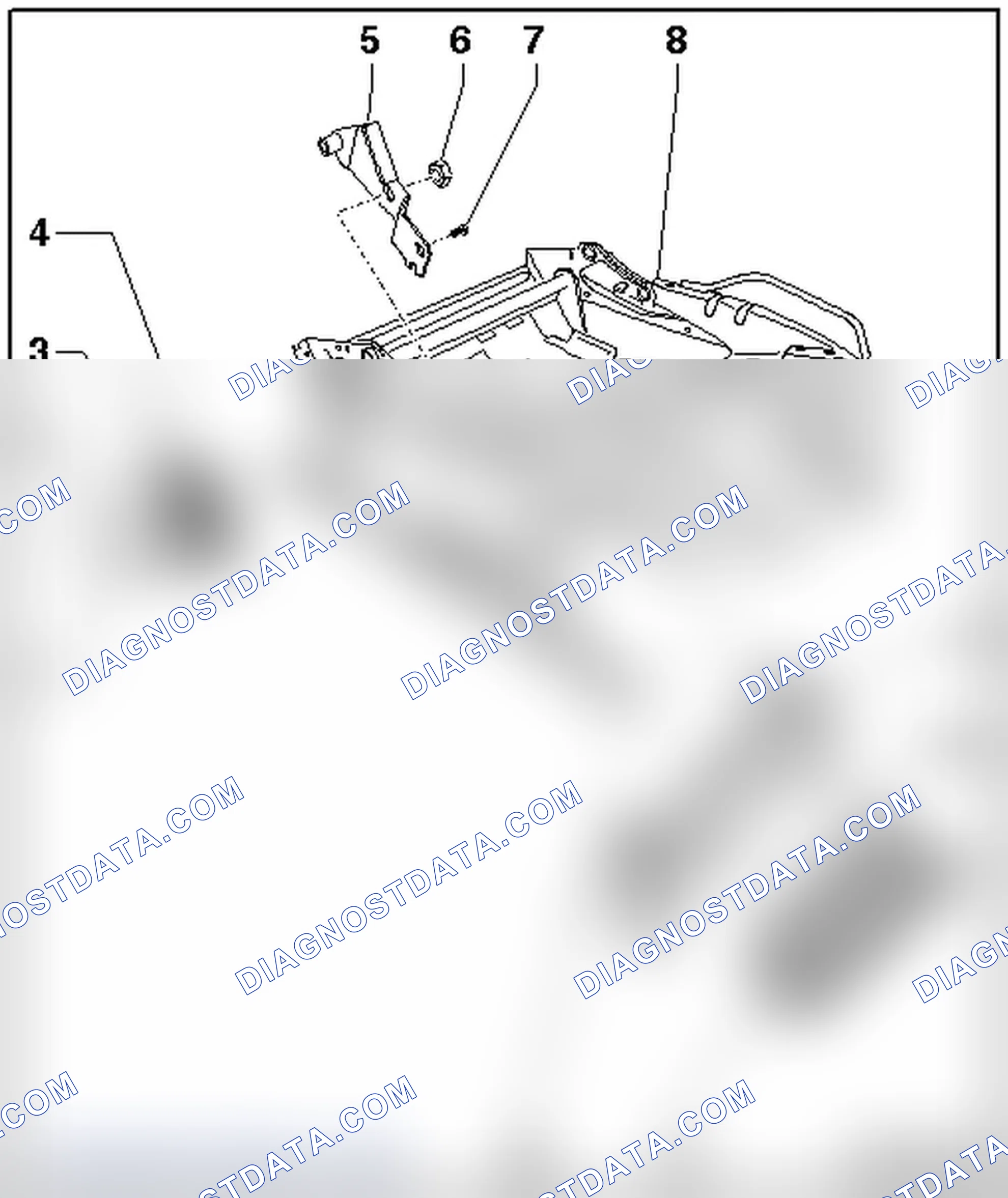 Scheme 14: SEAT PAN AND SEAT HEIGHT ADJUSTMENT UNIT COMPONENT OVERVIEW