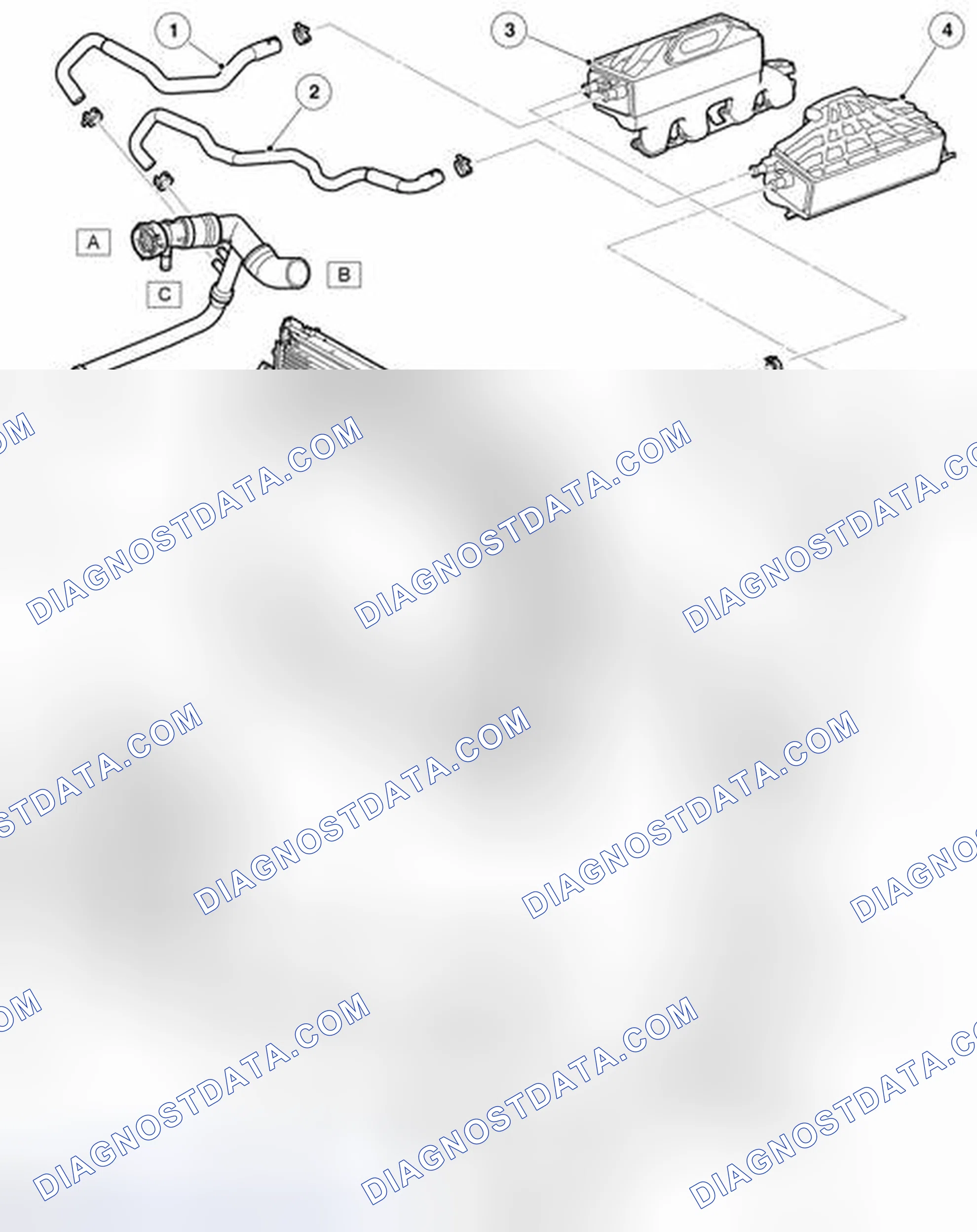 Scheme 3: COOLING SYSTEM COMPONENT LAYOUT SHEET 3 OF 3