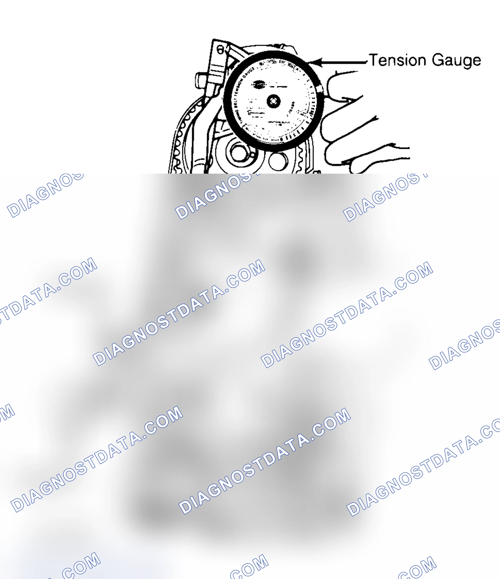 Scheme 3: Adjusting Typical Timing Belt Tension