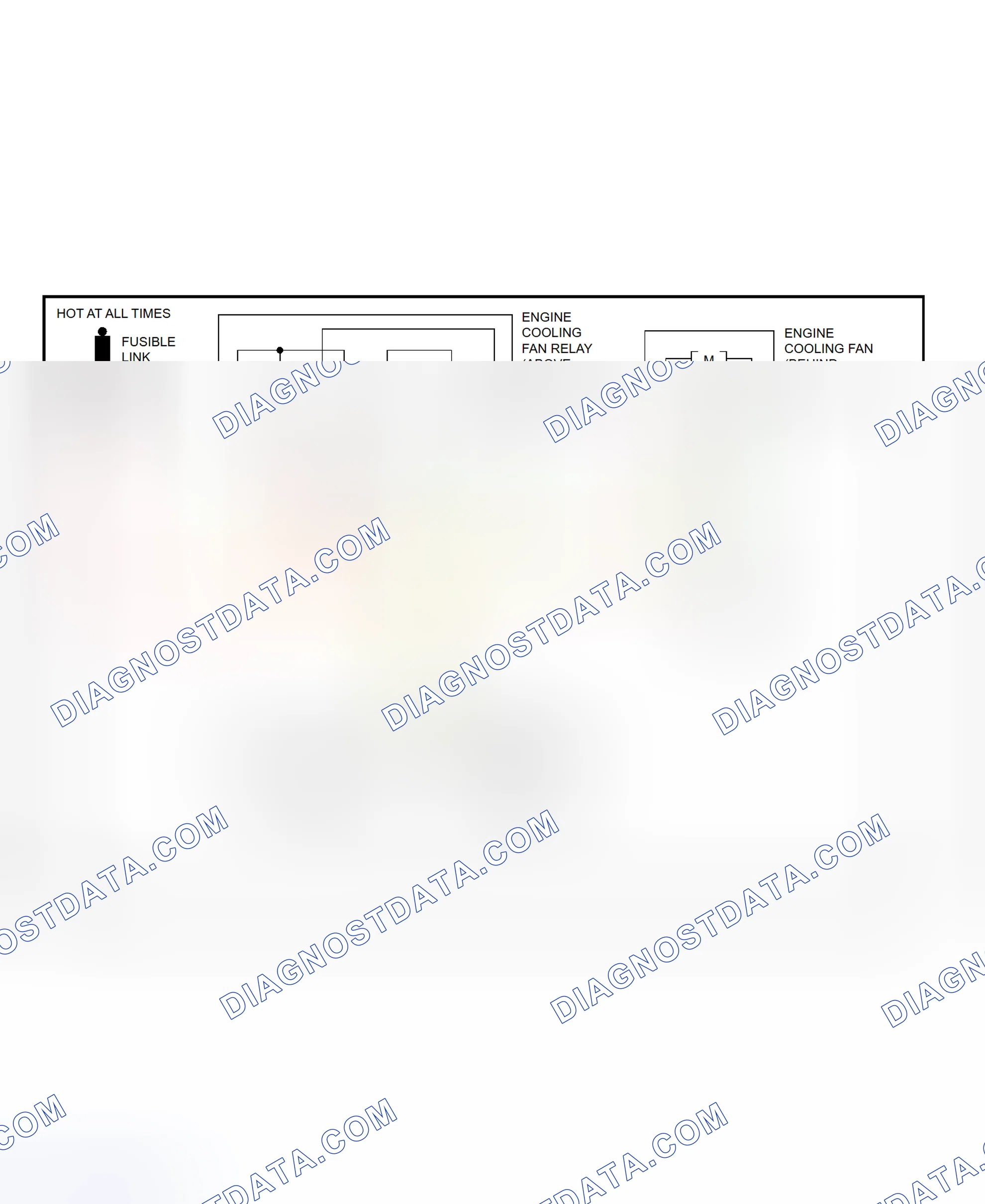Scheme 3: Electric Cooling Fan System Schematic (850)