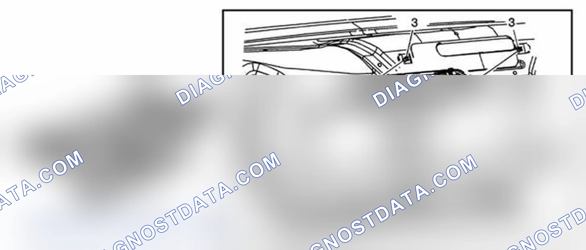 Scheme 27: High Mount Stop Lamp Replacement (Impala)