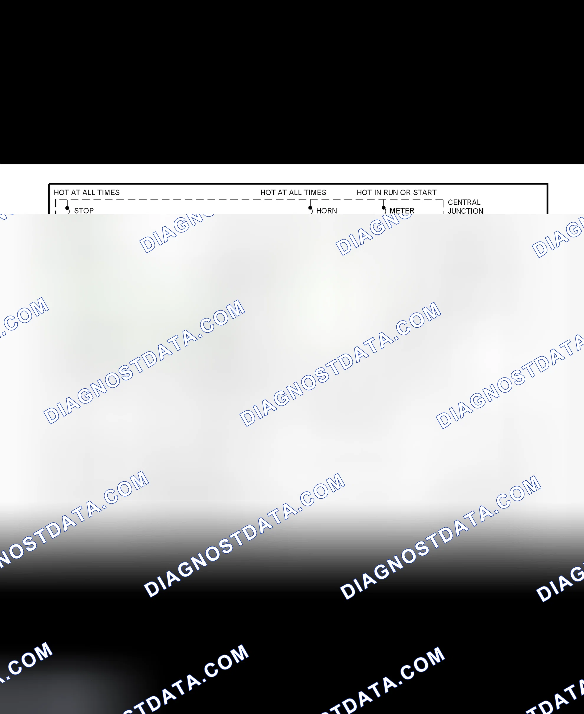 Fig. 212: Shift Interlock System Wiring Diagram (2002 ZX2)