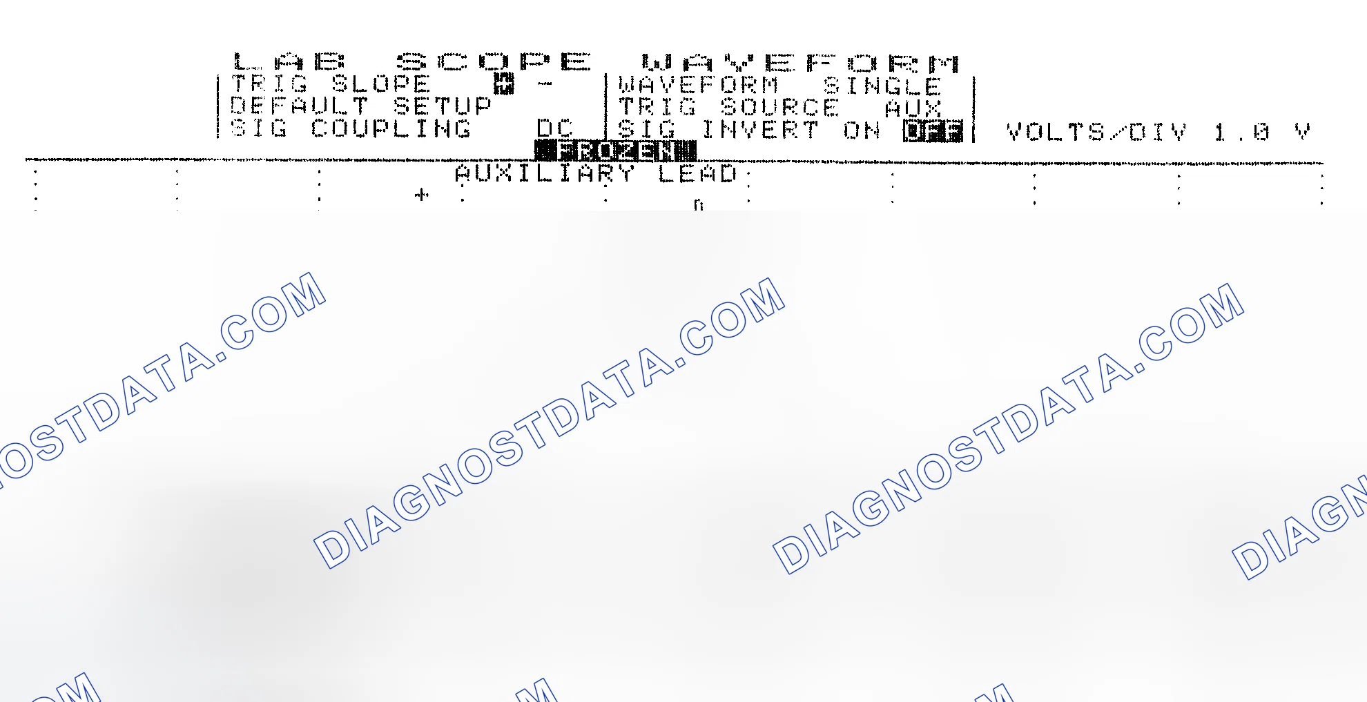 Scheme 19: Single Injector w/Excessive Current Flow - Current Pattern