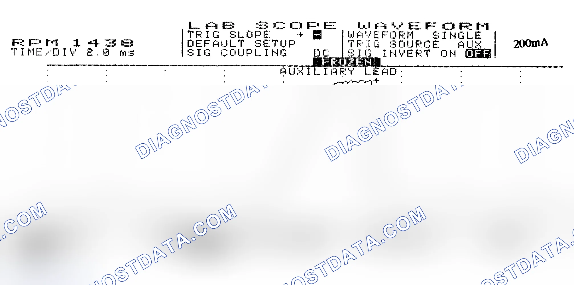 Scheme 15: Single Injector w/Normal Current Flow - Current Pattern
