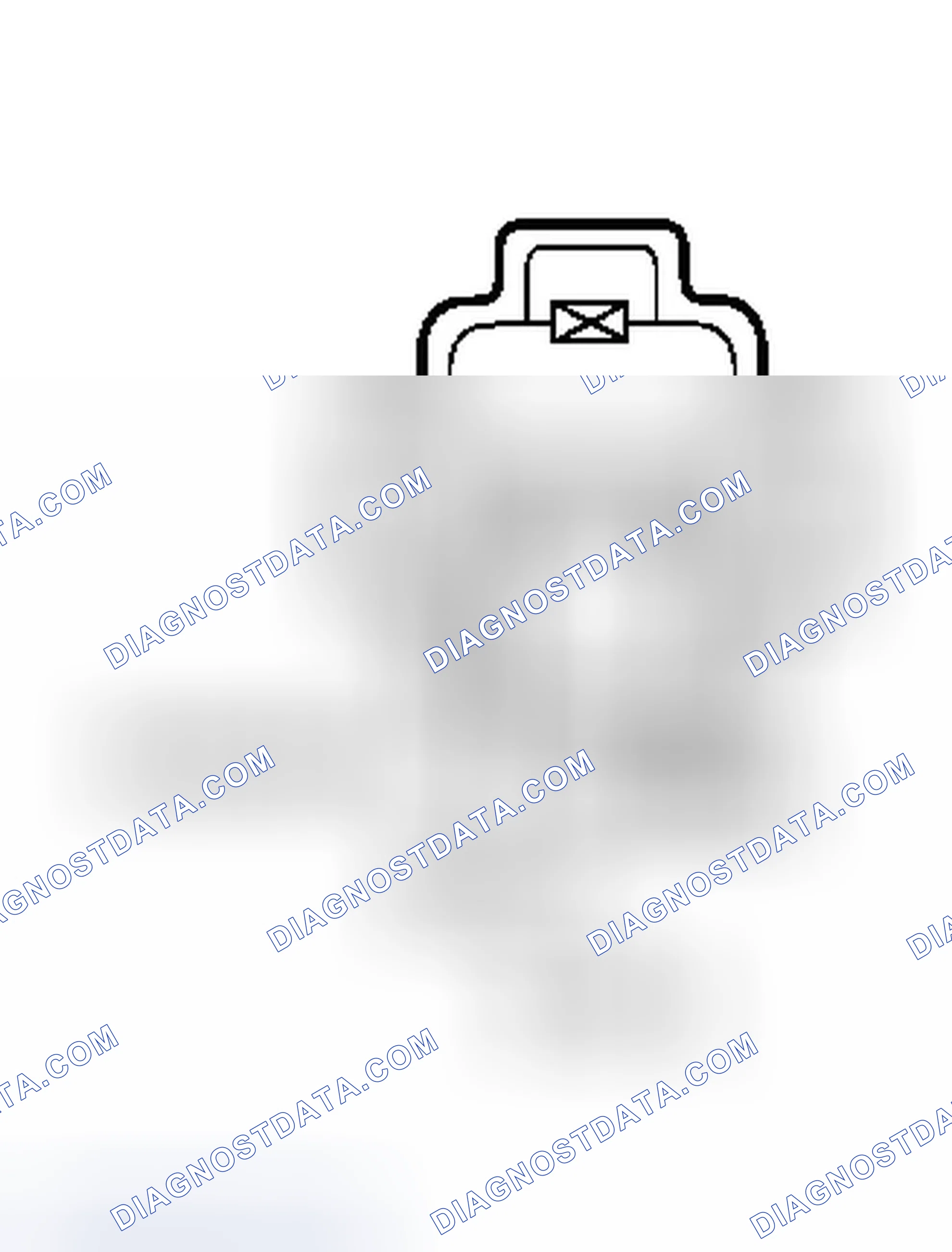 Scheme 100: ECT Sensor Circuit & Connector Terminal ID (2.5L ECT)