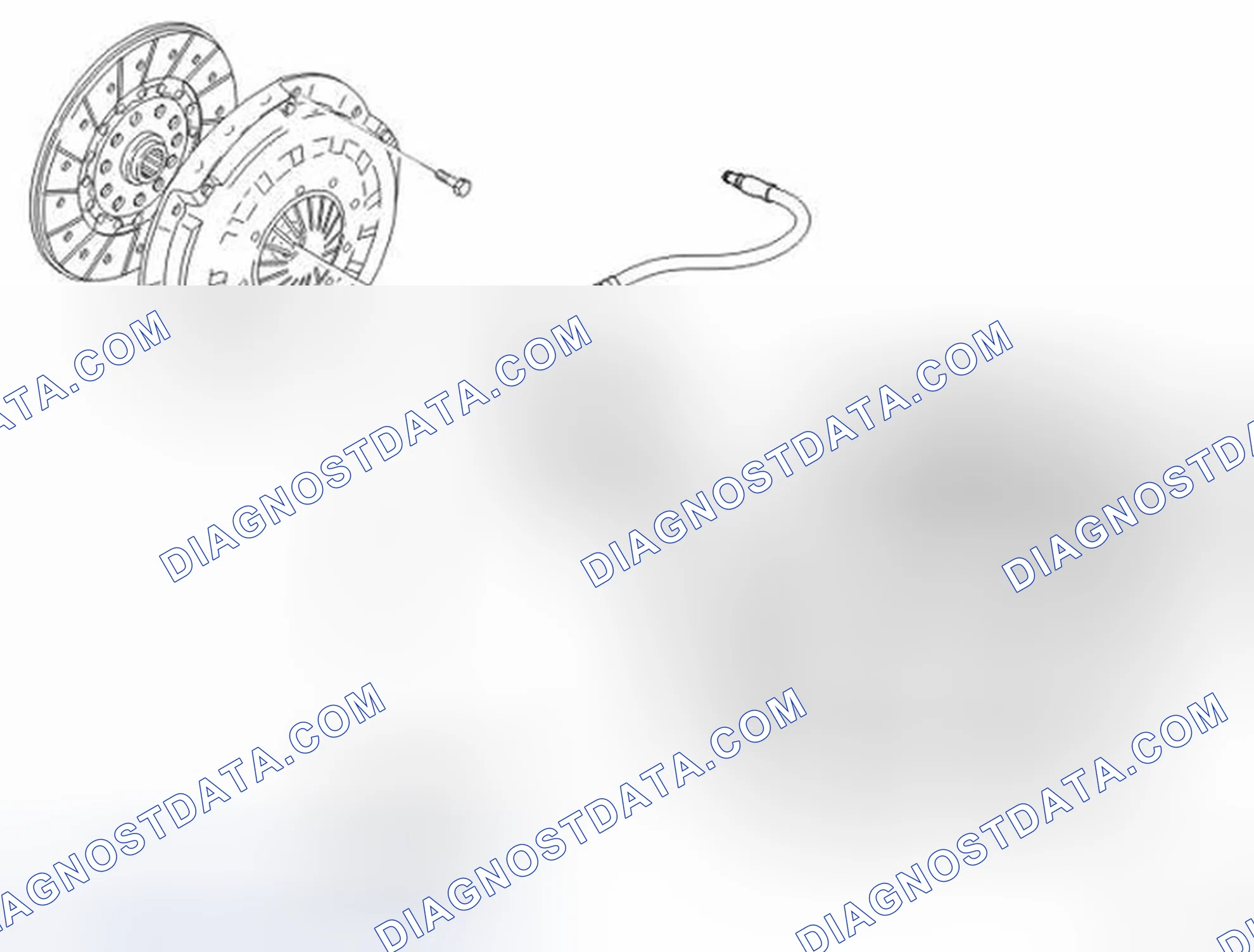 Scheme 257: HYDRAULIC CLUTCH CONTROL MECHANISM WITH CONCENTRIC SLAVE CYLINDER (CSC)